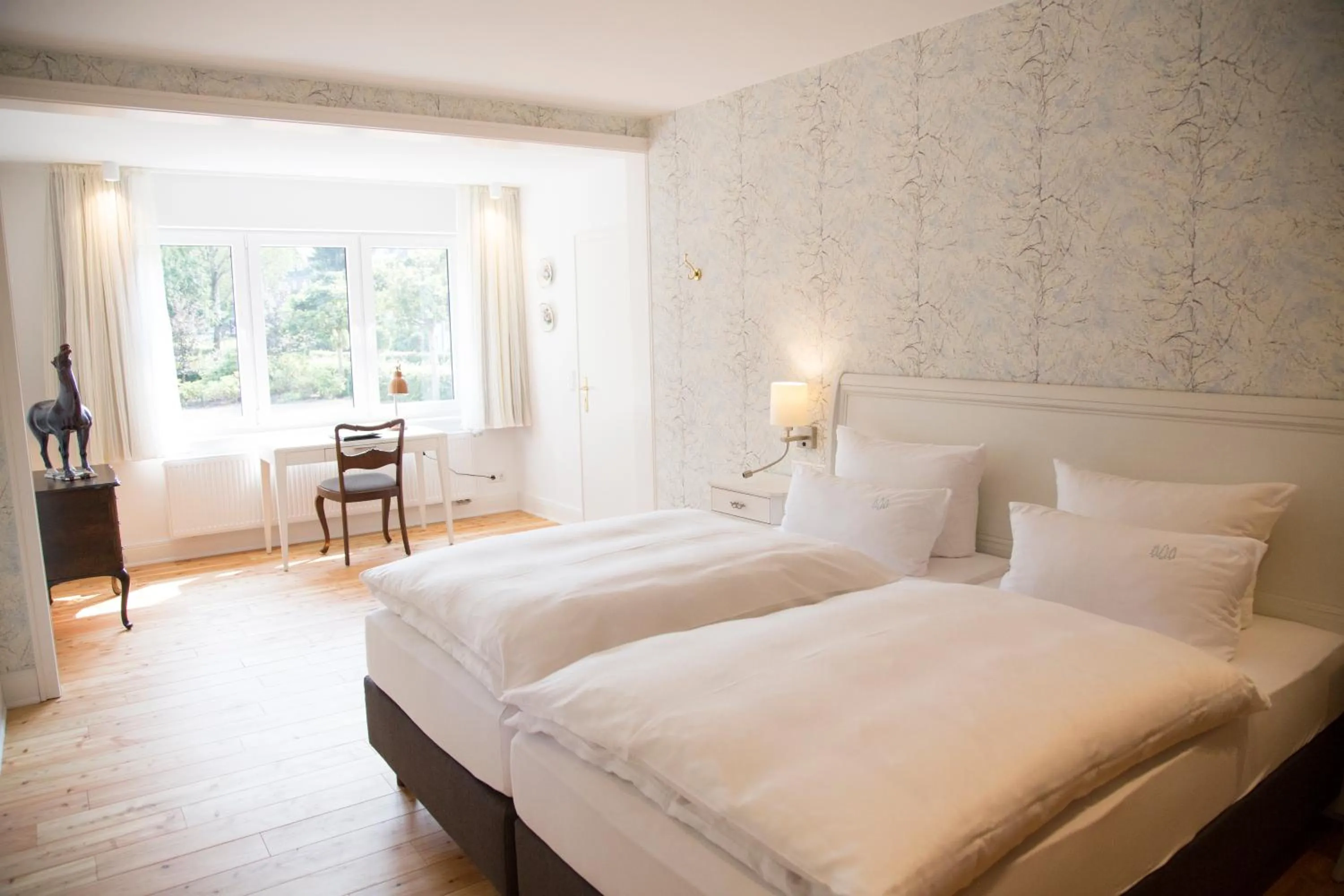 Bedroom, Bed in Hotel Jagdhaus Wiese