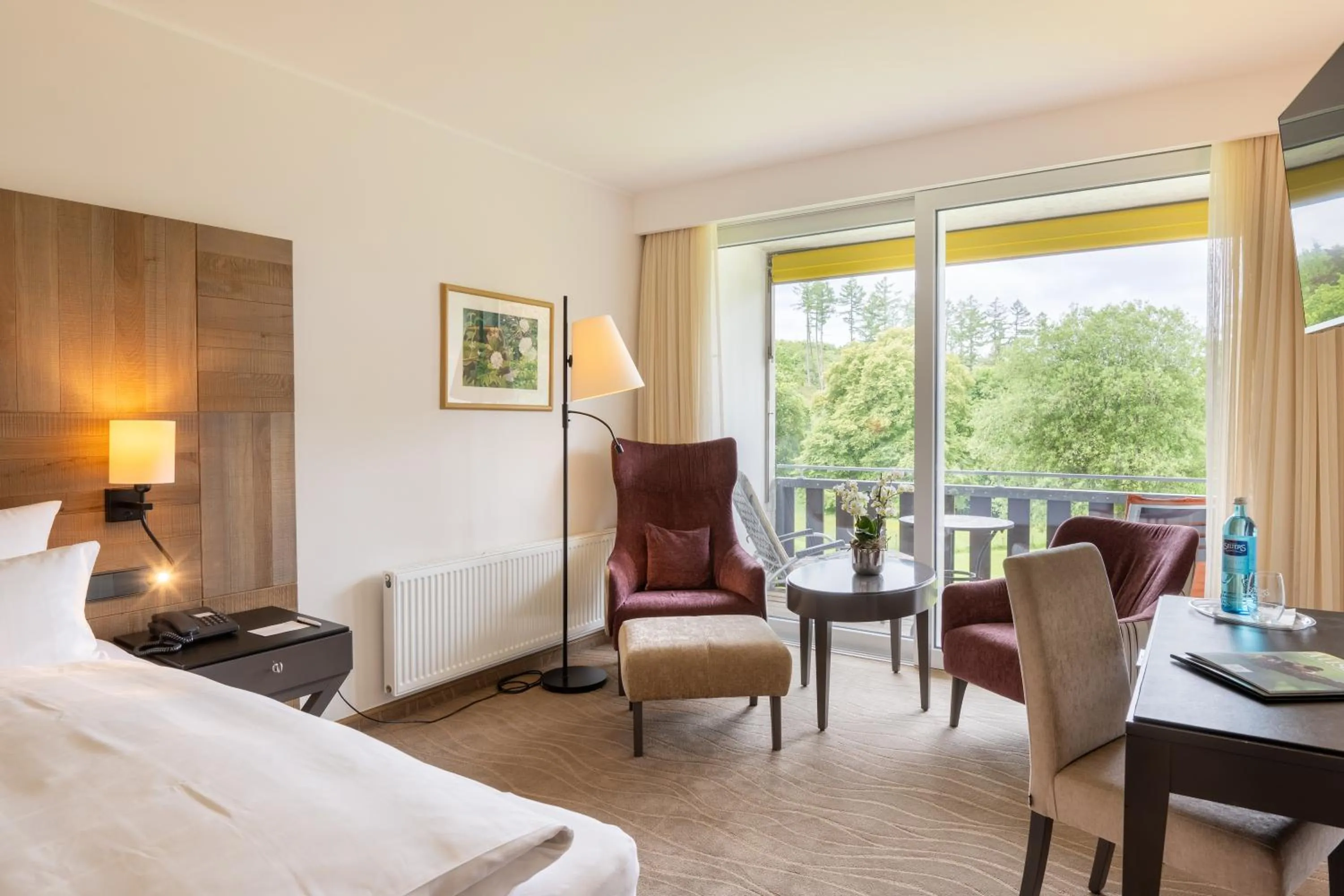 Bed in Hotel Jagdhaus Wiese