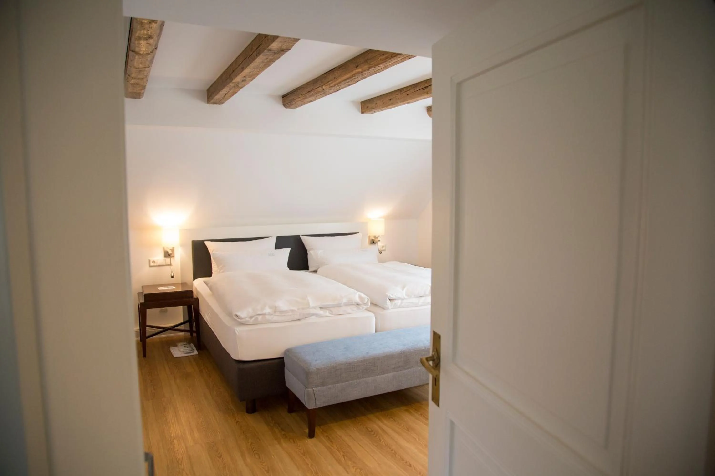 Bedroom, Bed in Hotel Jagdhaus Wiese