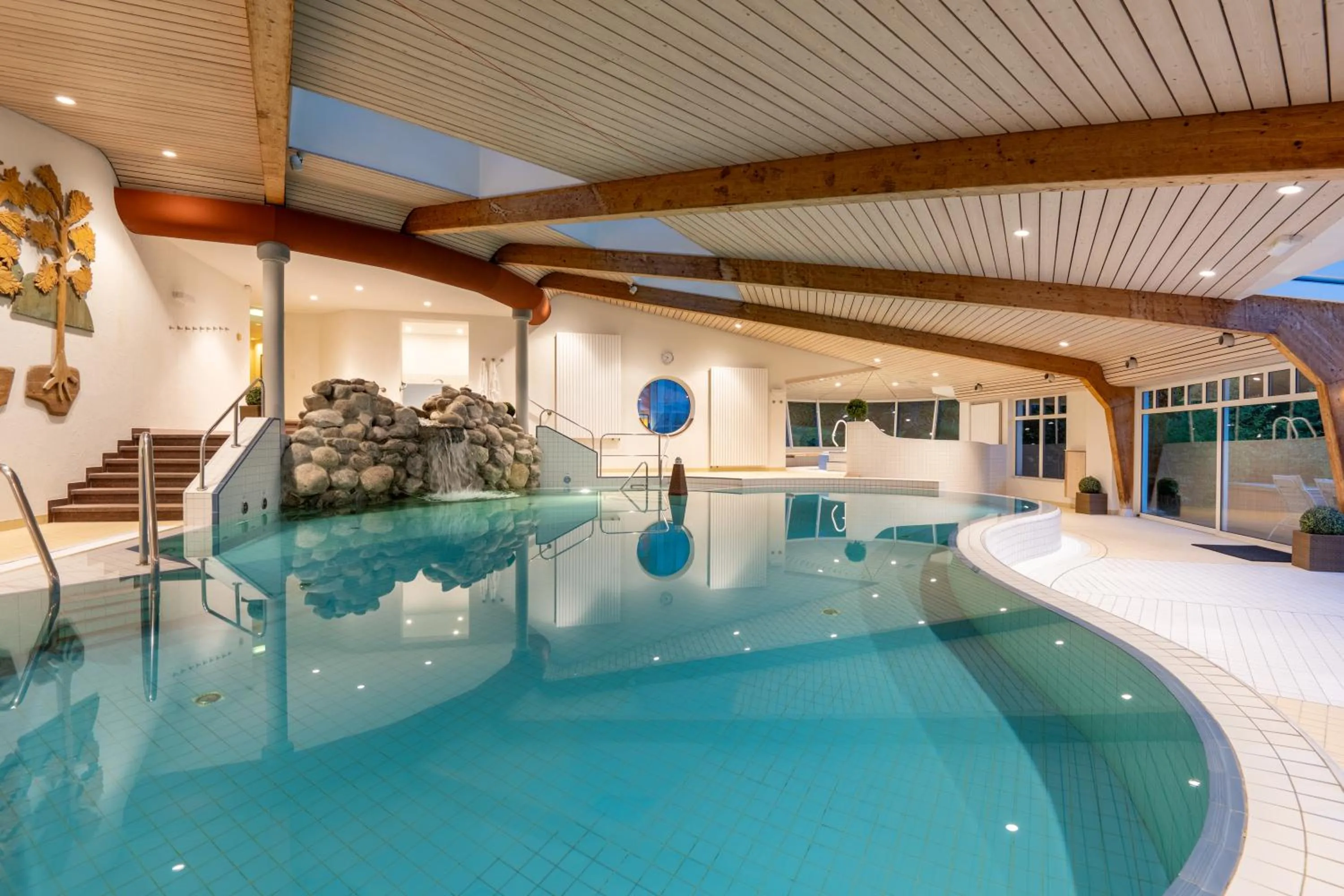 Swimming pool in Hotel Jagdhaus Wiese