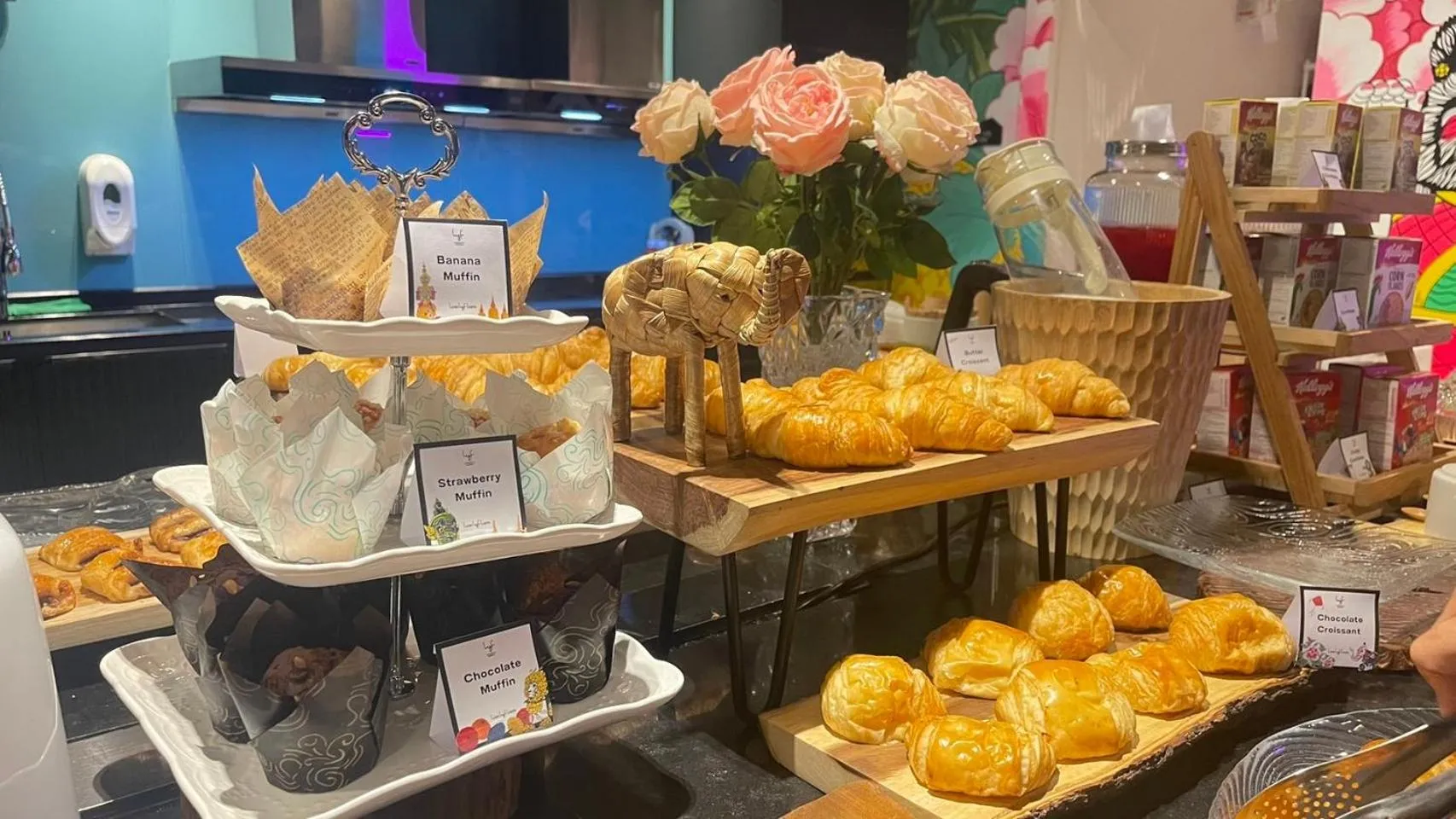 Buffet breakfast in lyf Sukhumvit 8 Bangkok