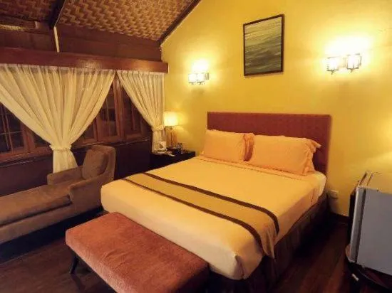 Bed in Shah's Beach Resort Melaka