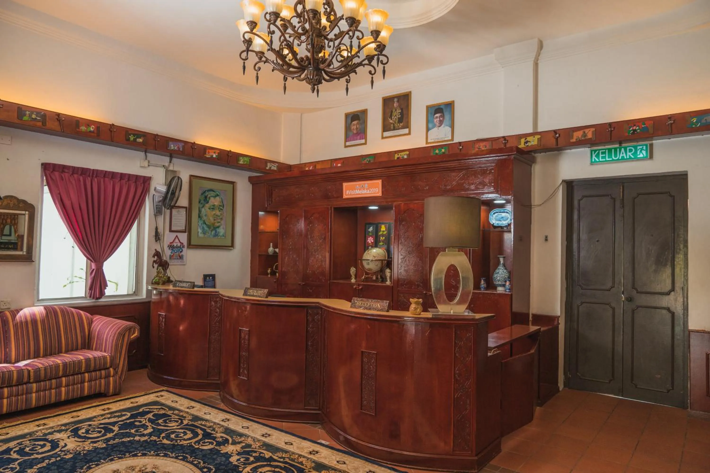 Lobby or reception in Shah's Beach Resort Melaka