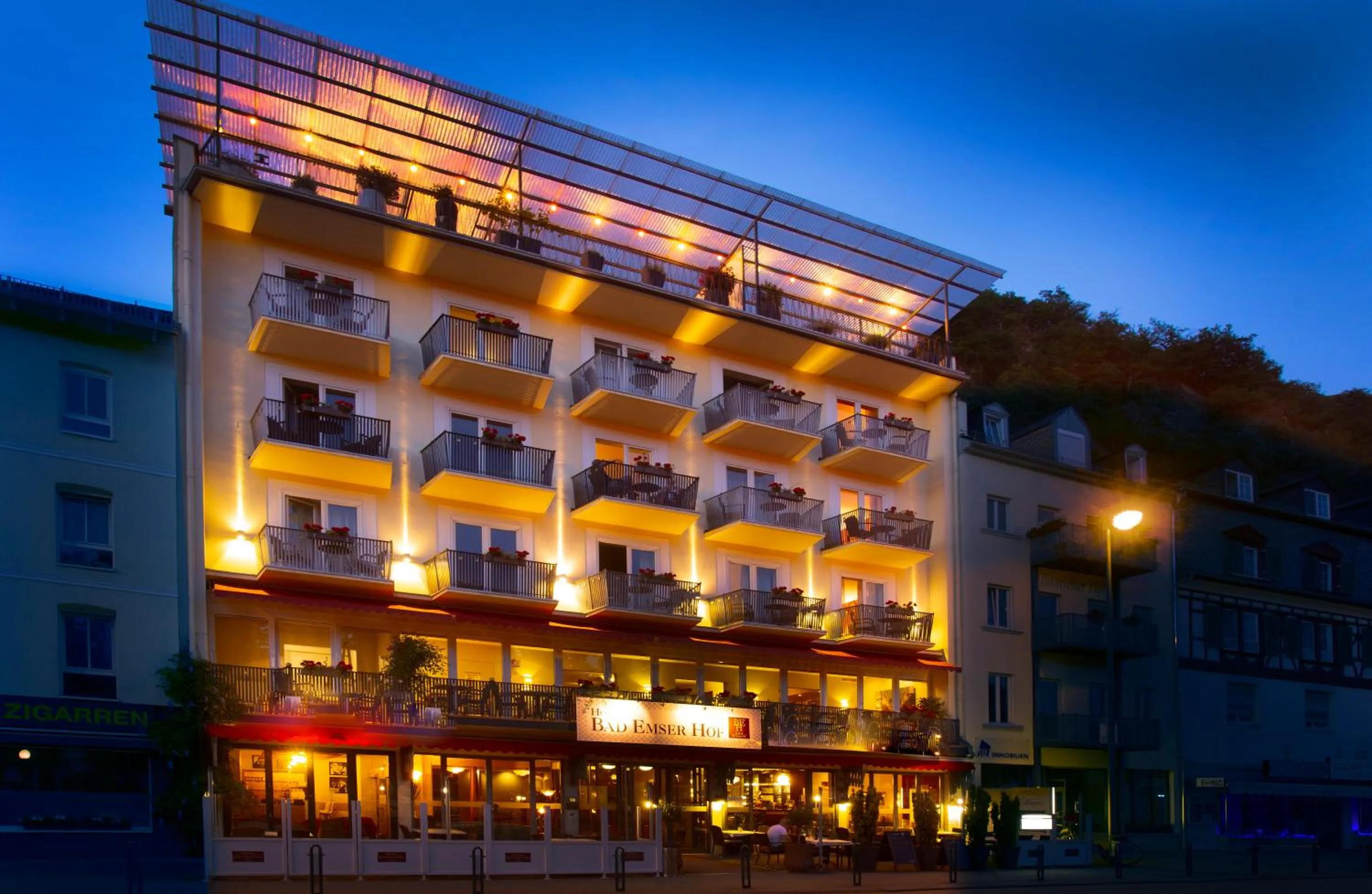 Restaurant/places to eat in Bad Emser Hof