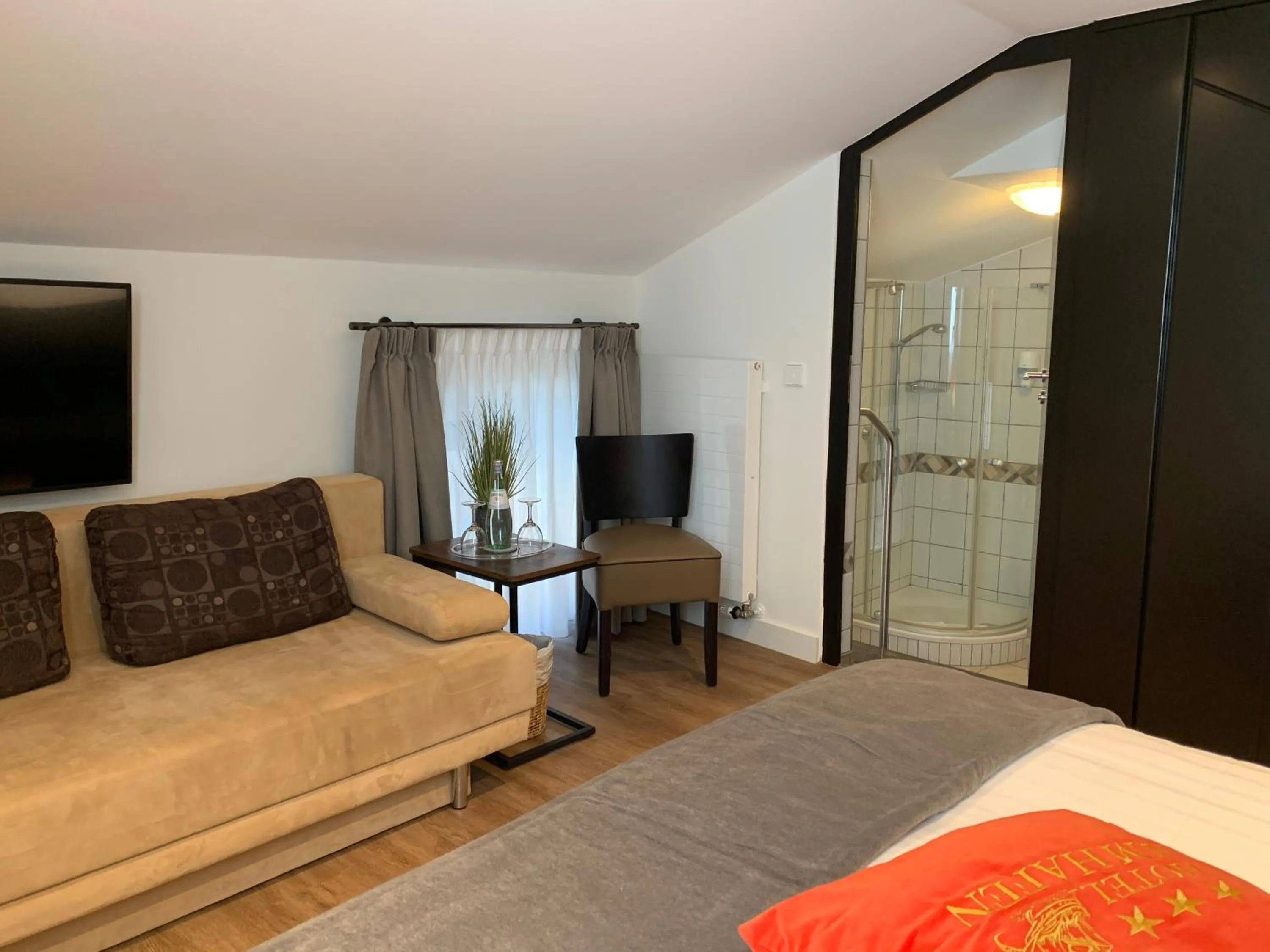 Bed in Hotel am Hafen