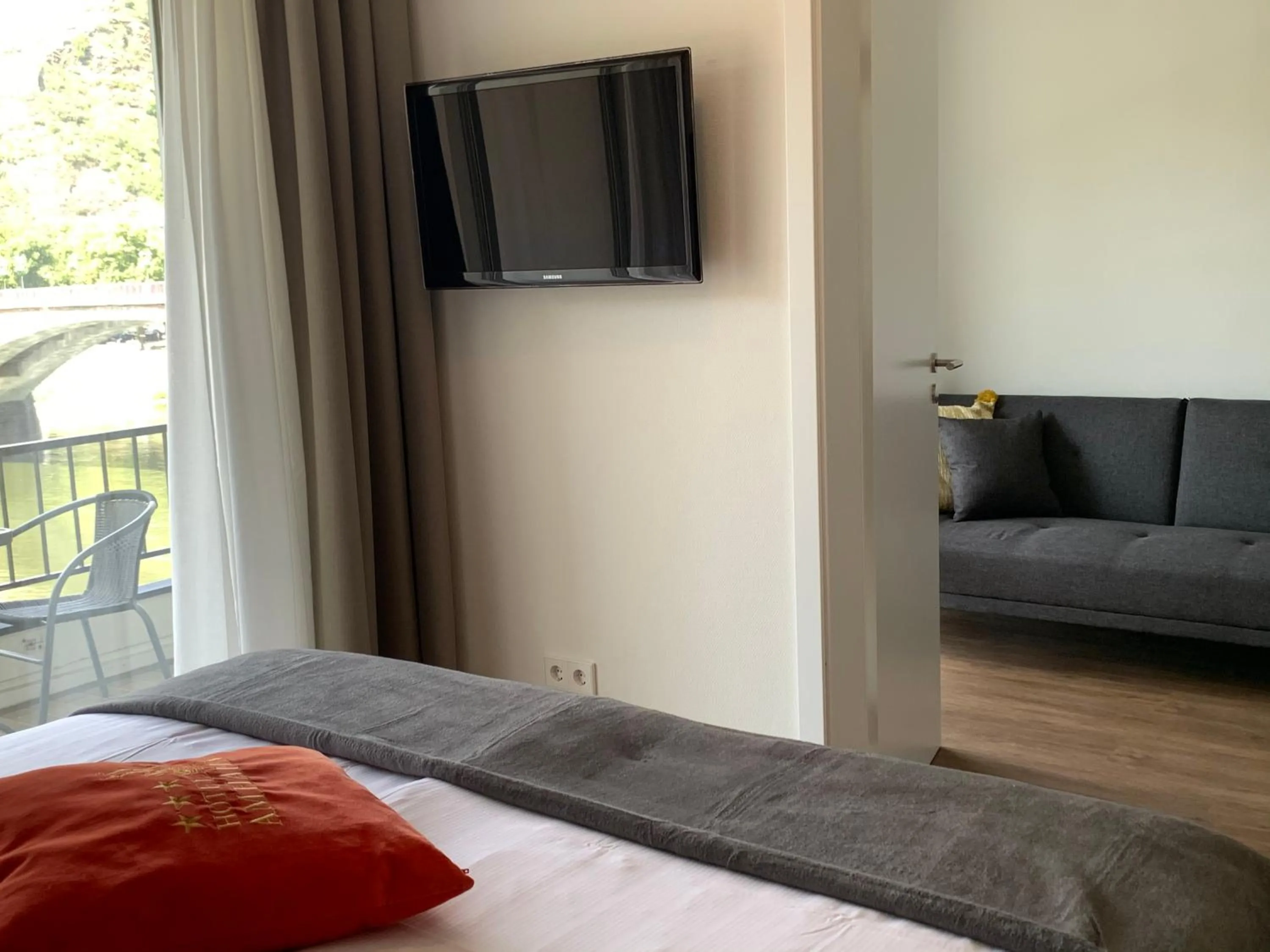 Bed in Hotel am Hafen