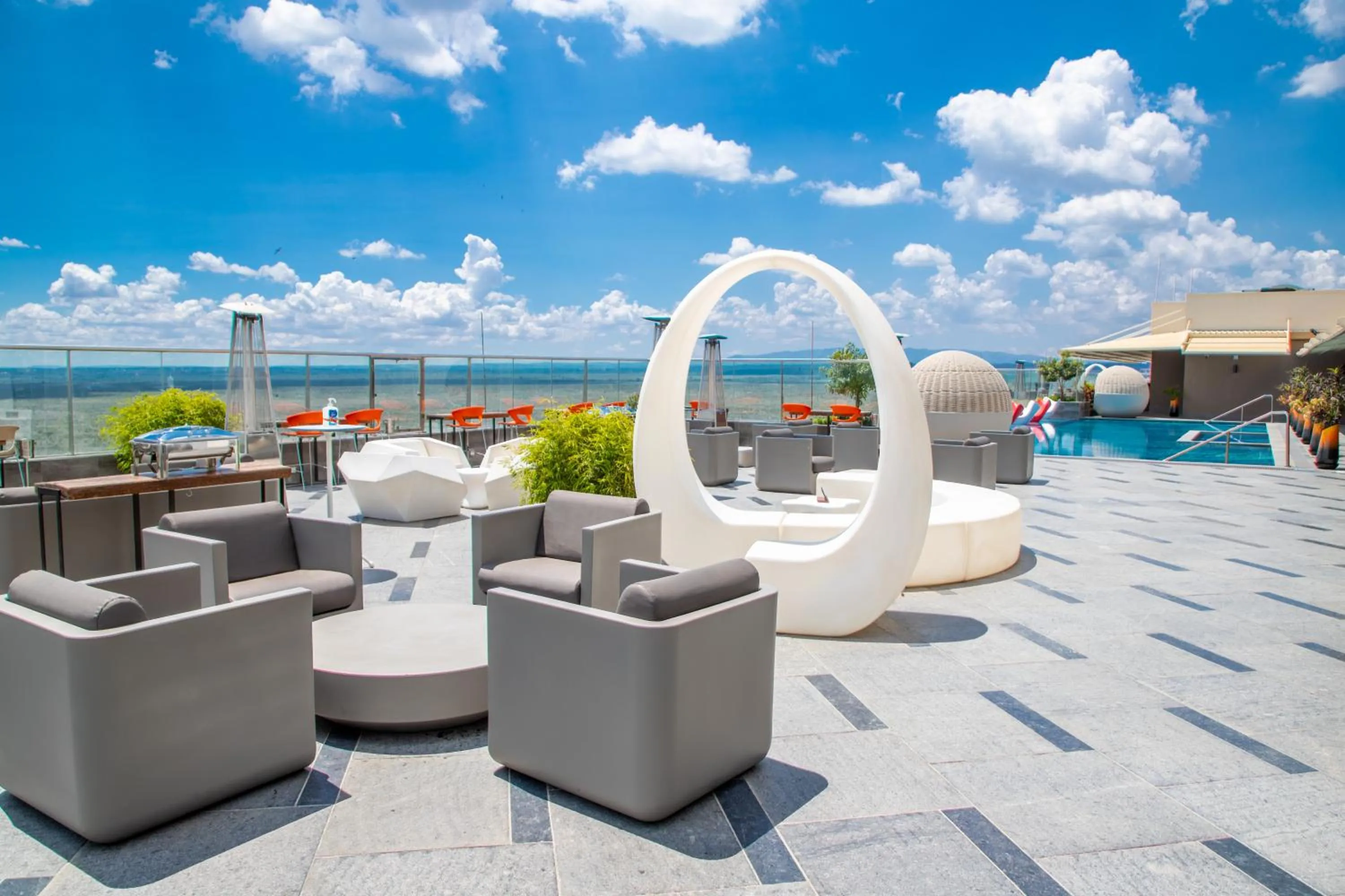 Pool view in Emara Ole-Sereni