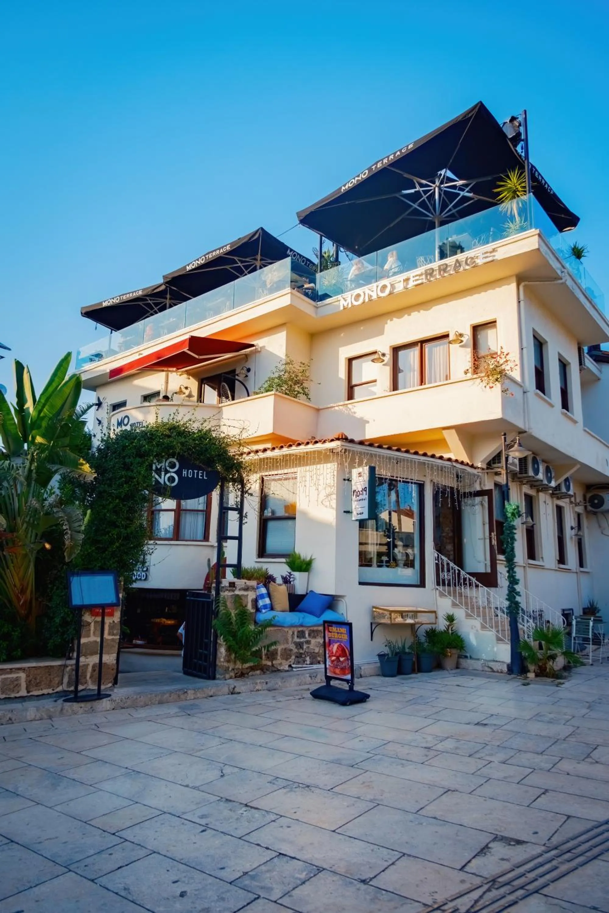 Property building in Mono Hotel