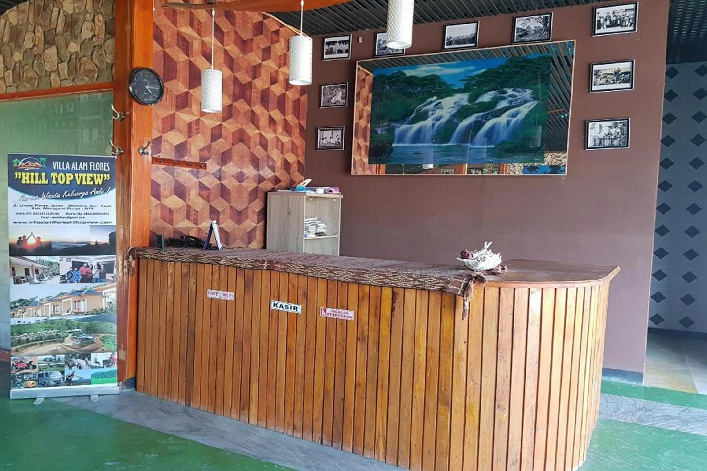 Lobby or reception in Villa Alam Flores Komodo Labuan Bajo Mitra RedDoorz