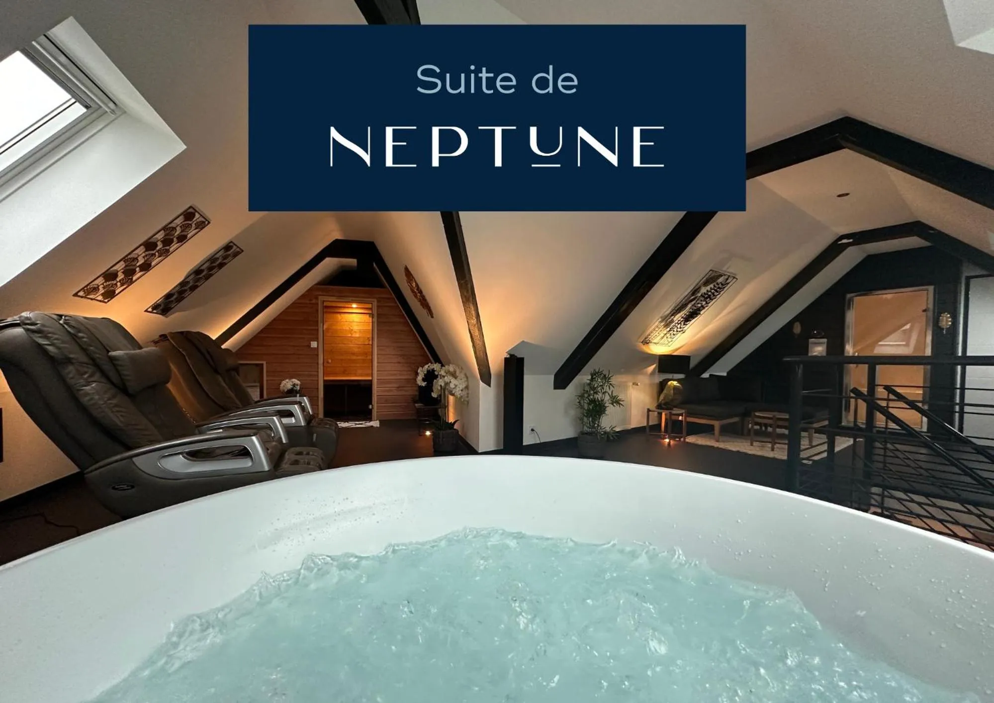 Hot Tub in Les Suites de Bougainville