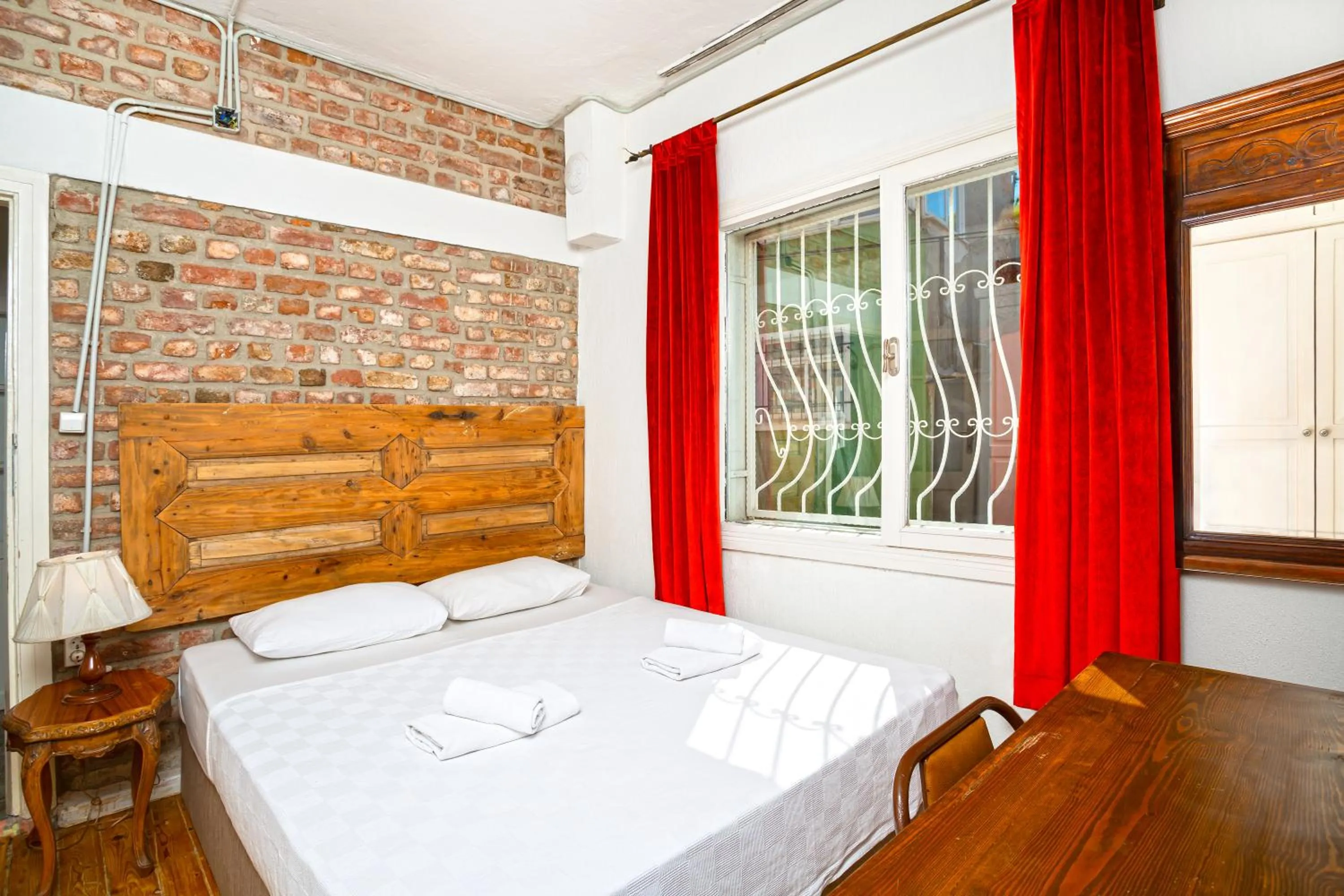 Bedroom, Bed in Iconic Stone Houses