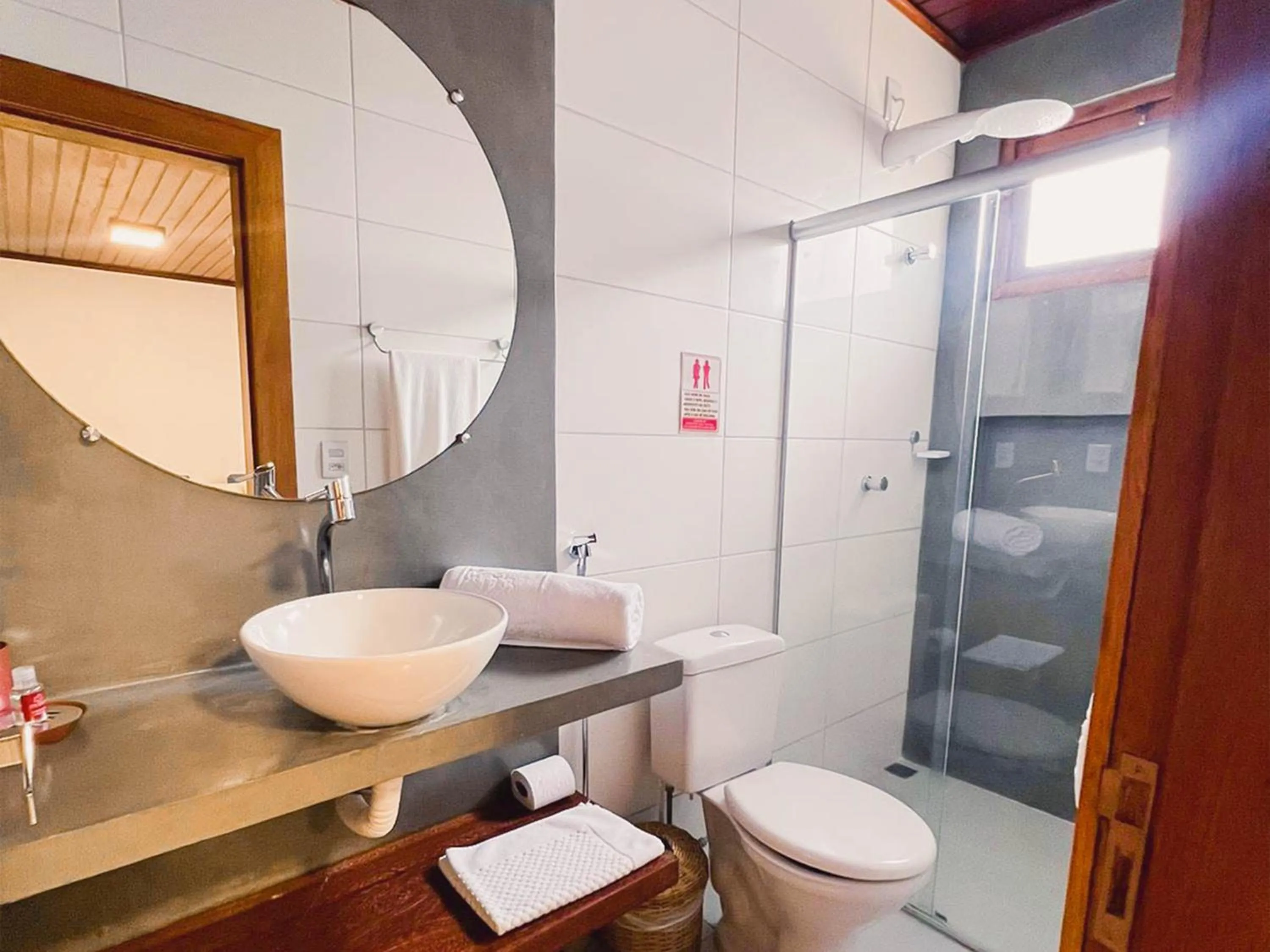 Shower in Amarilis Pousada Arraial d'Ajuda