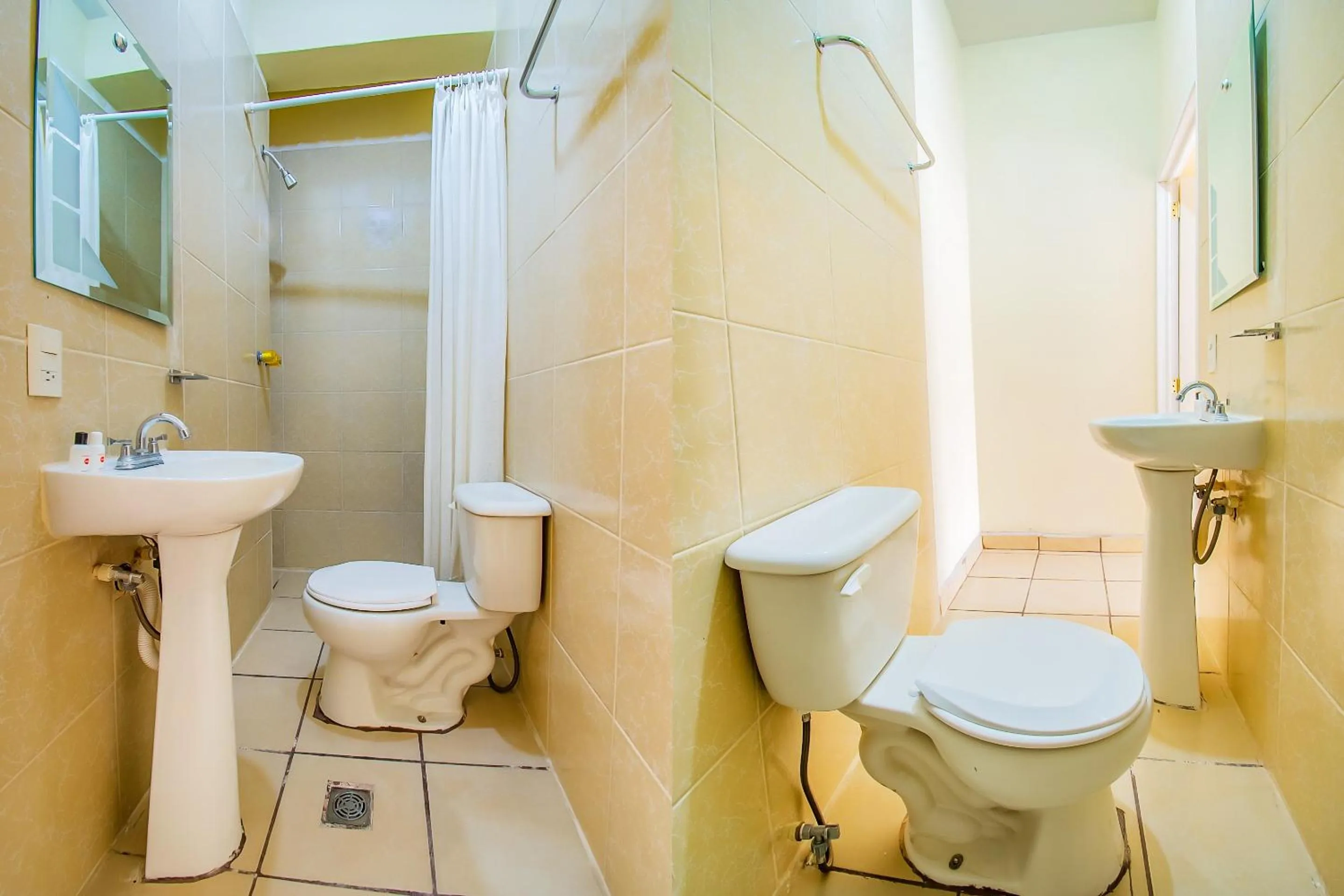 Bathroom in OYO Hotel Morelos, Villa Hidalgo