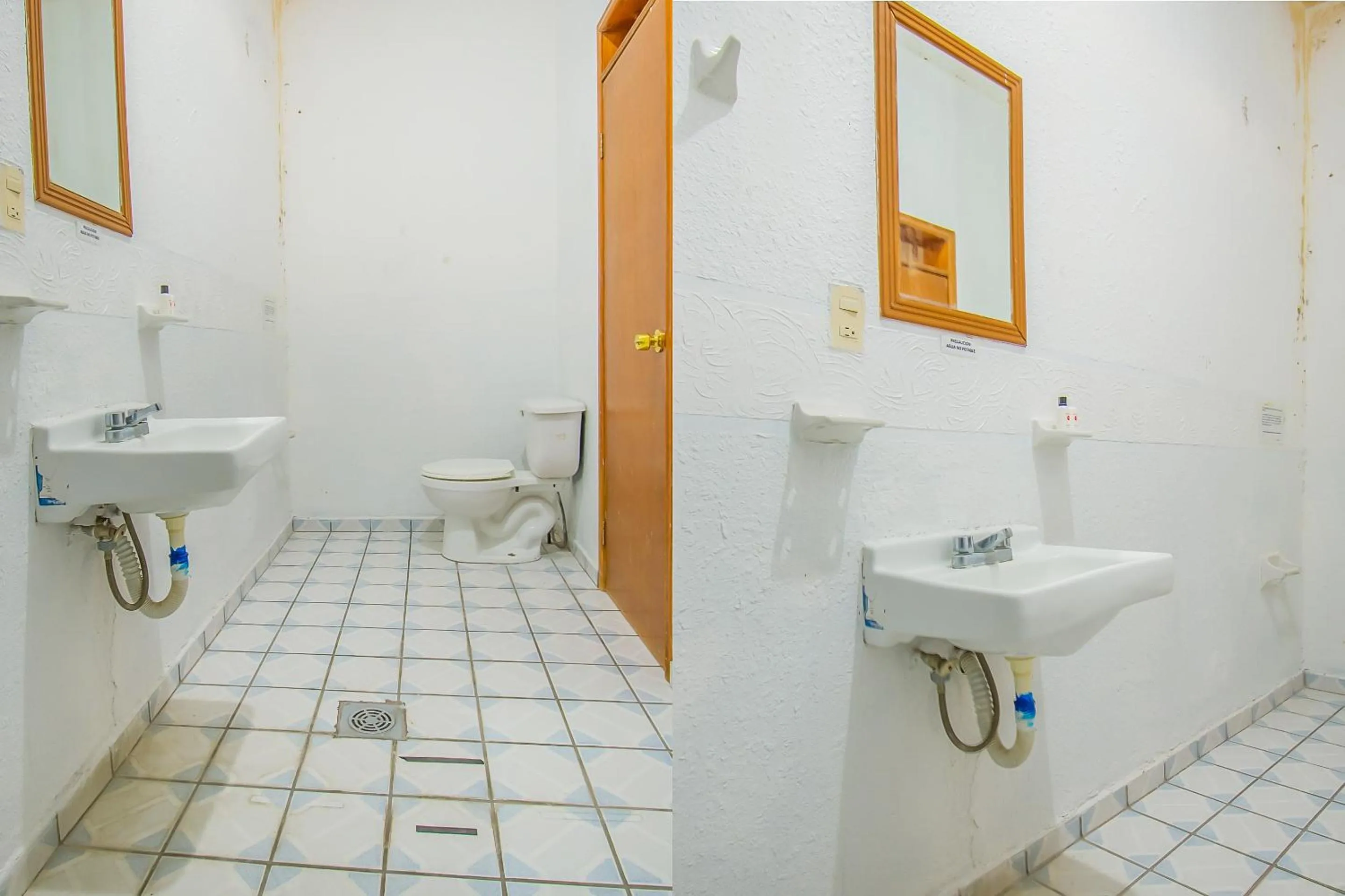 Bathroom in OYO Hotel Morelos, Villa Hidalgo