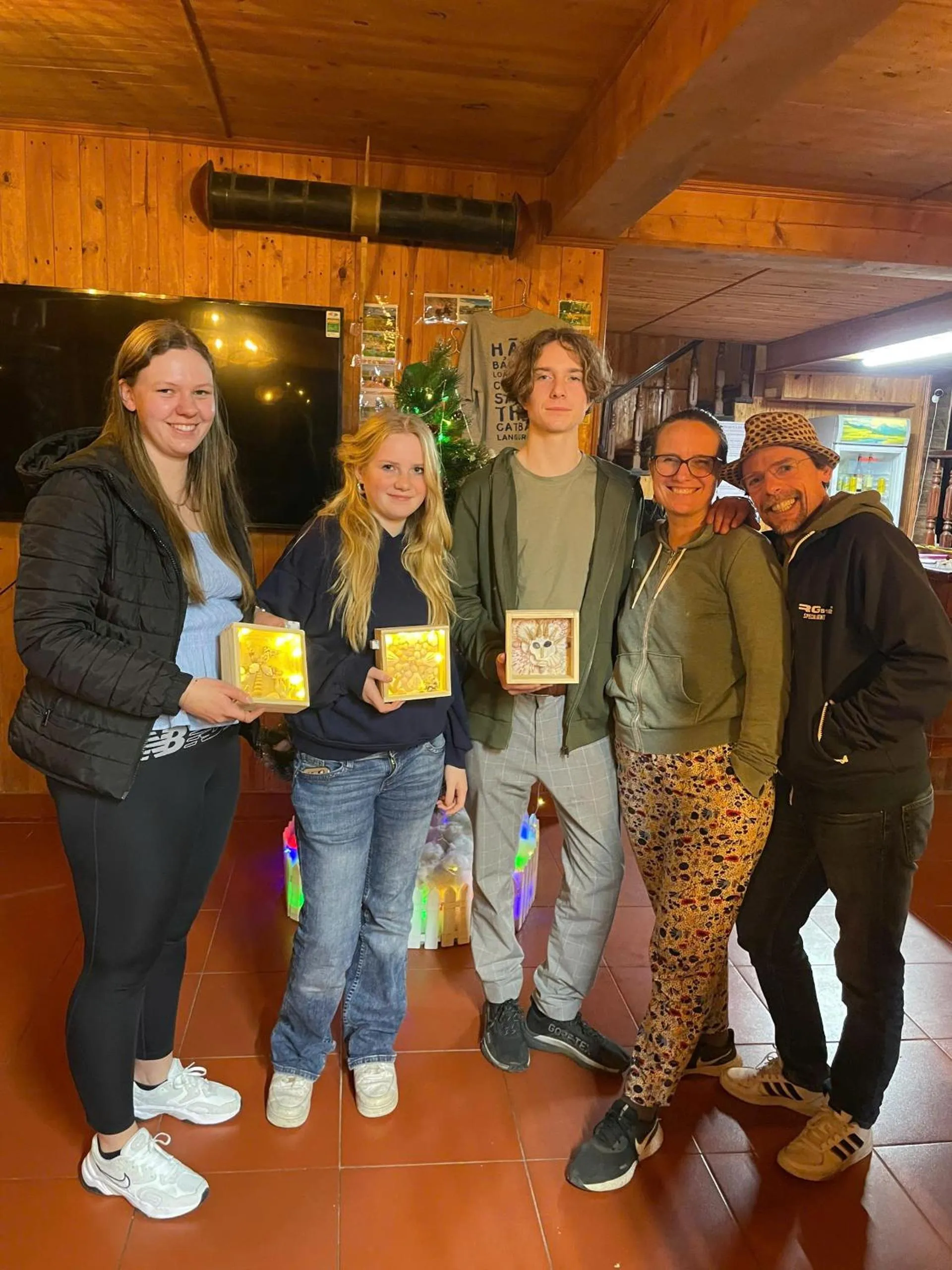 People in Lan Homestay