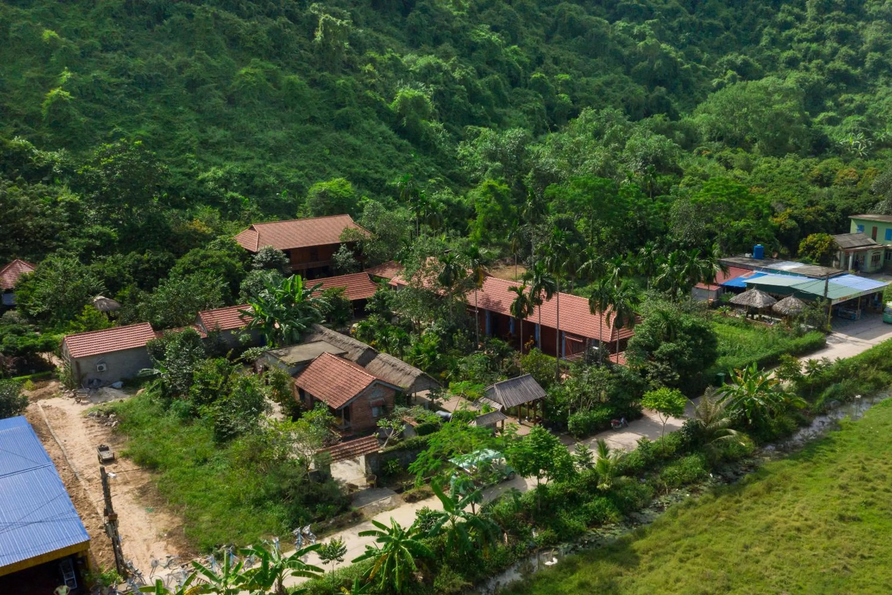 Bird's eye view in Lan Homestay