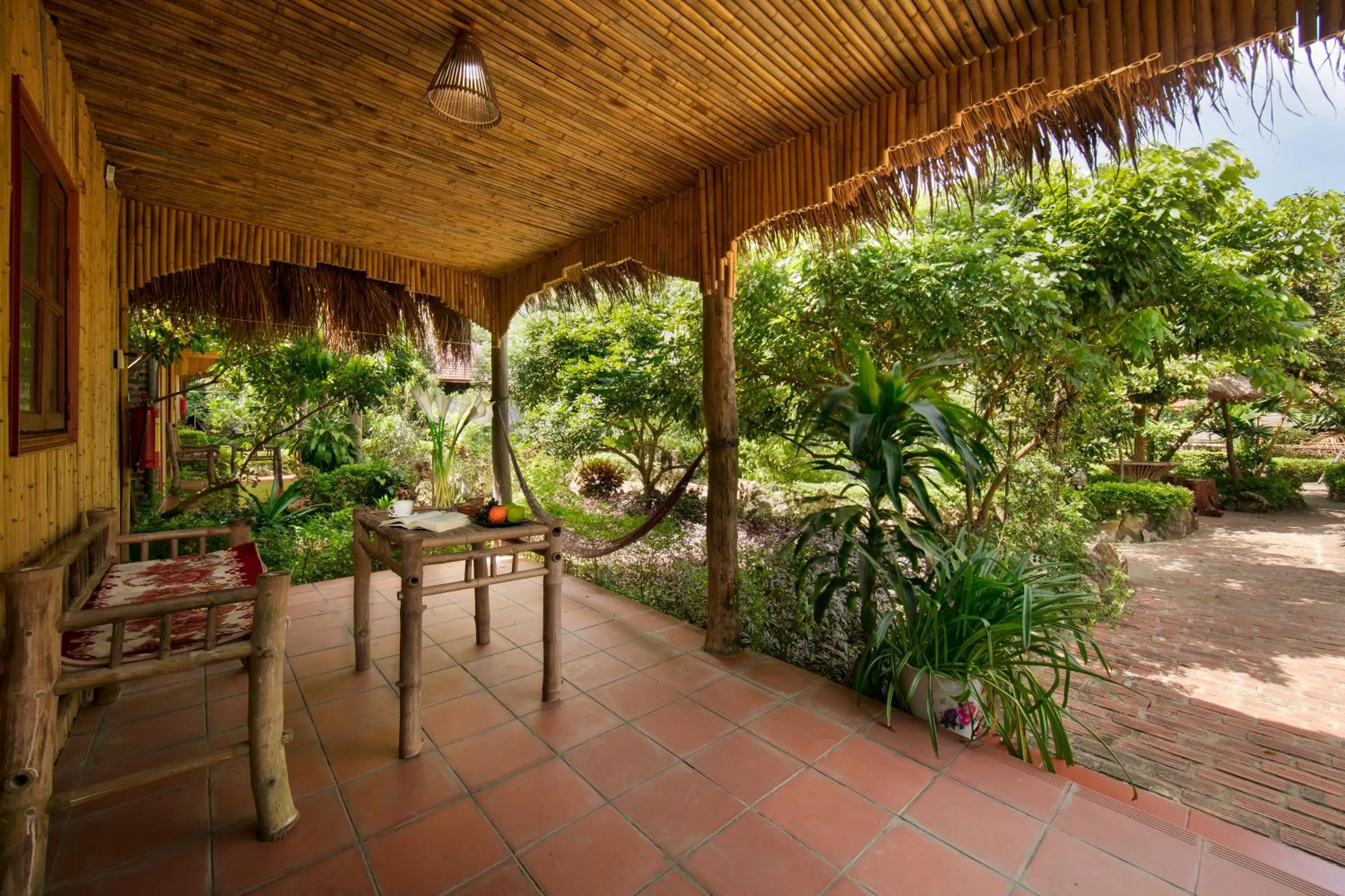 Patio in Lan Homestay