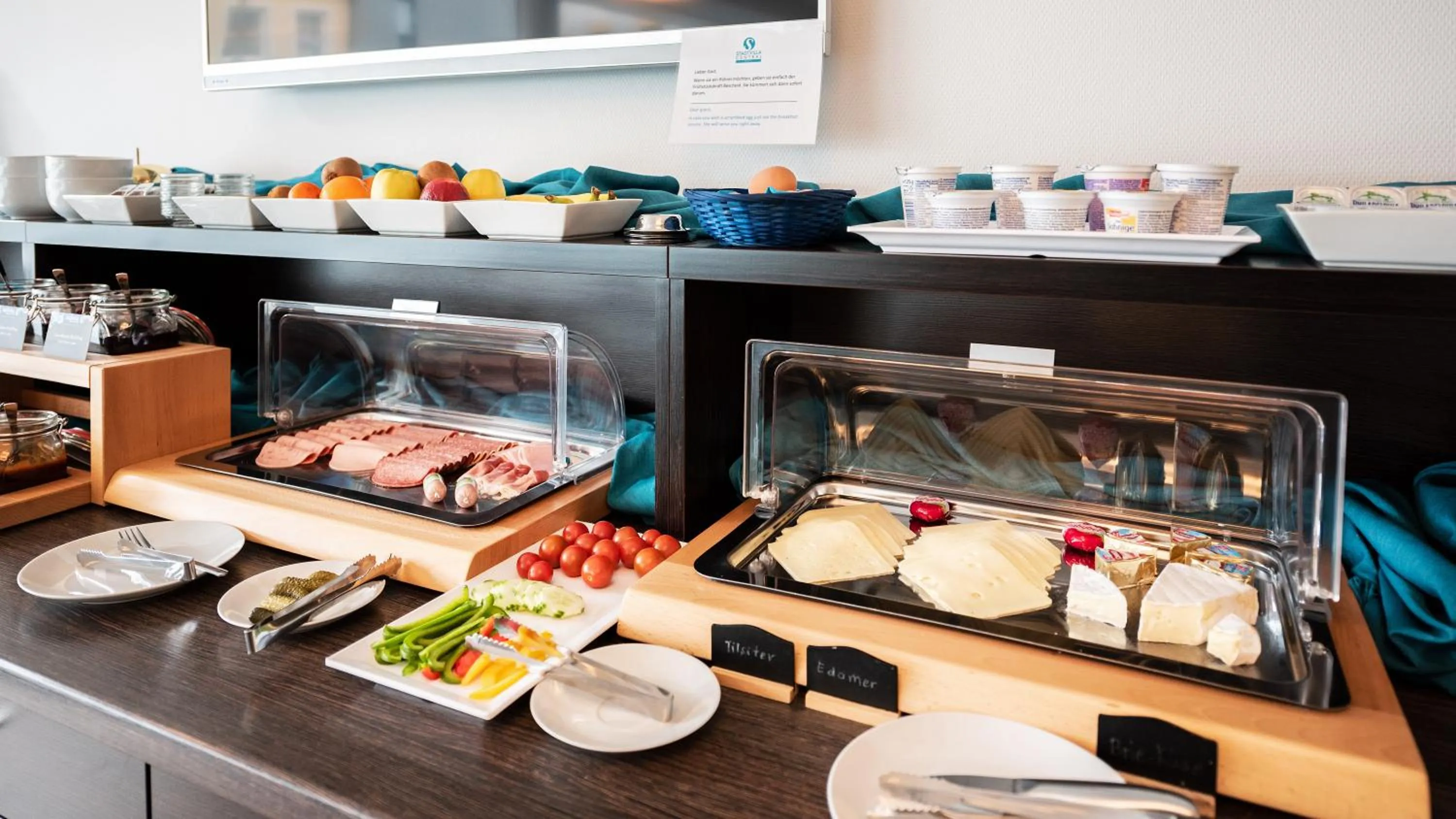 Food and drinks in Hotel - Stadtvilla Central