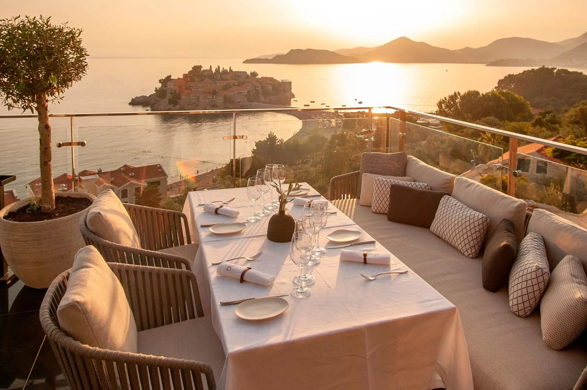Restaurant/places to eat in Villa Geba Boutique Hotel