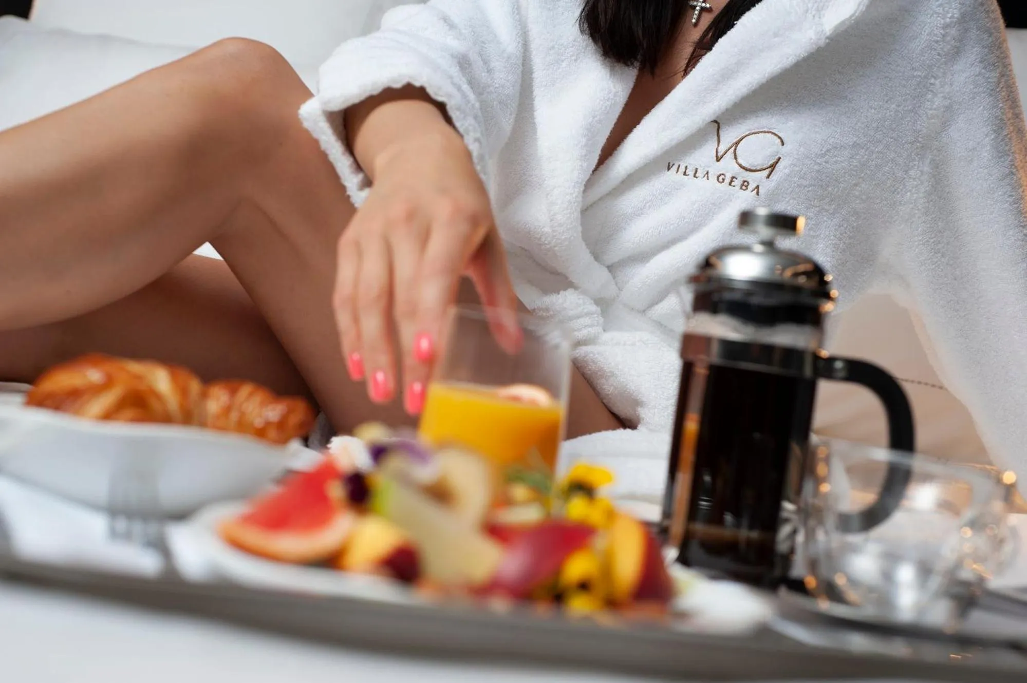 Breakfast in Villa Geba Boutique Hotel