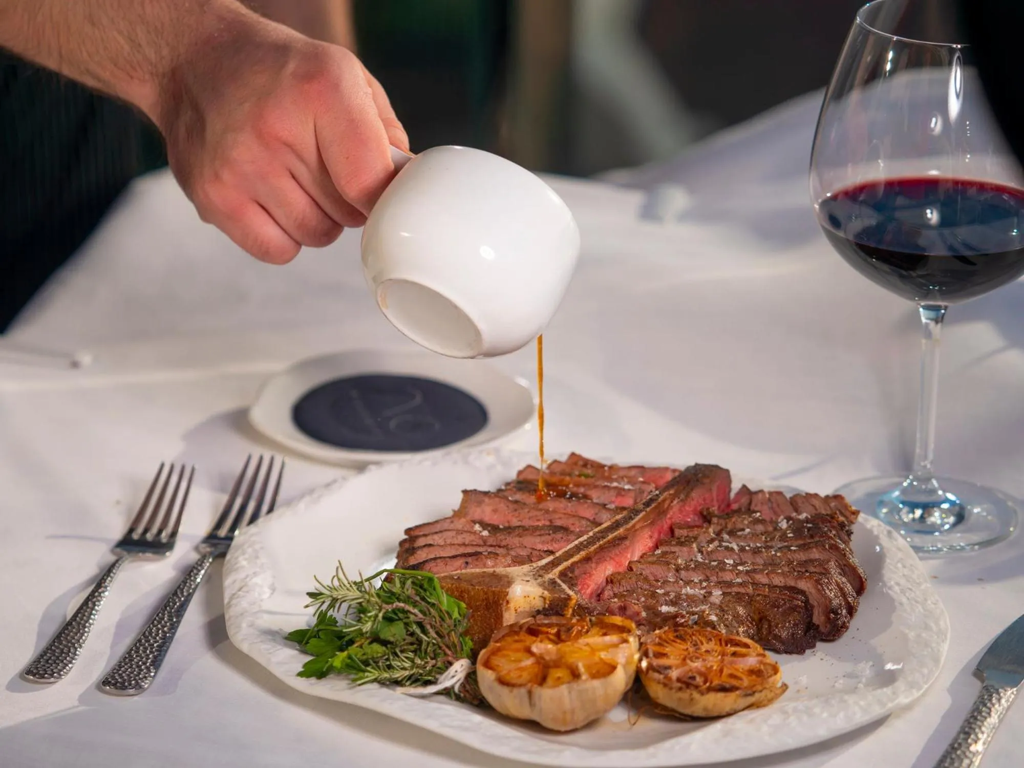 Restaurant/places to eat in Villa Geba Boutique Hotel