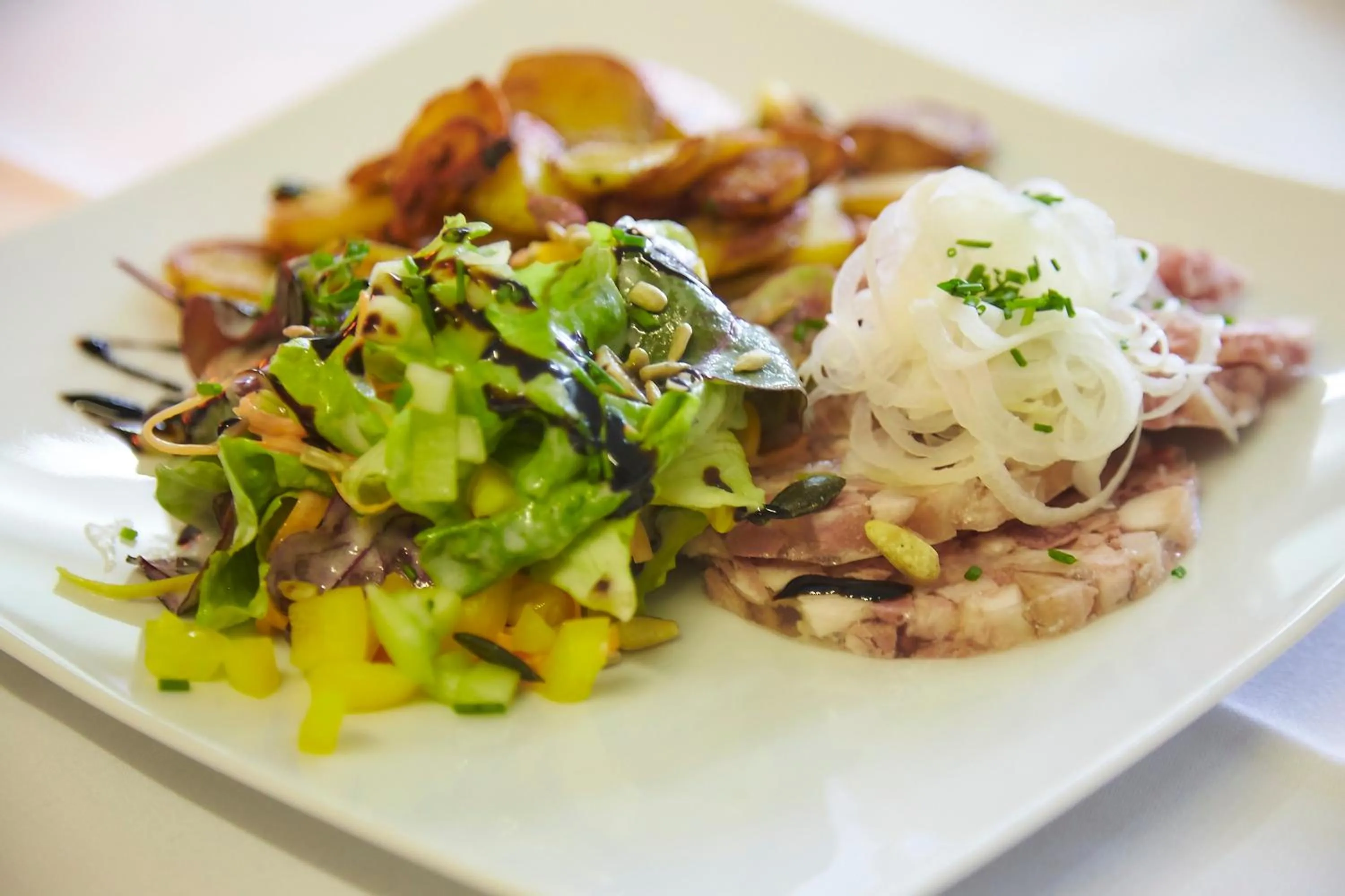 Food close-up in Flair Hotel Grüner Baum