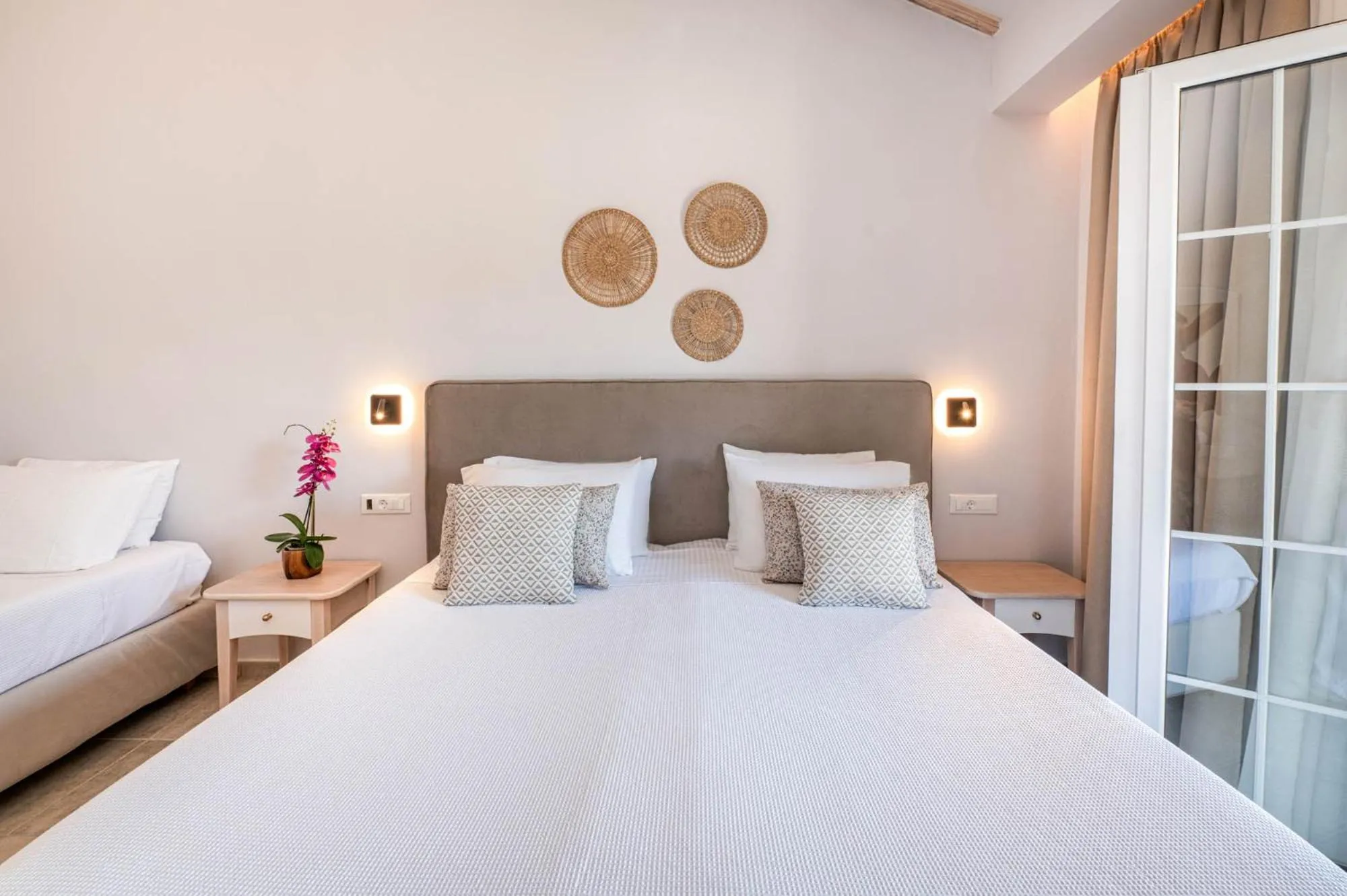 Bedroom, Bed in KORINA APART HOTEL KAVOS