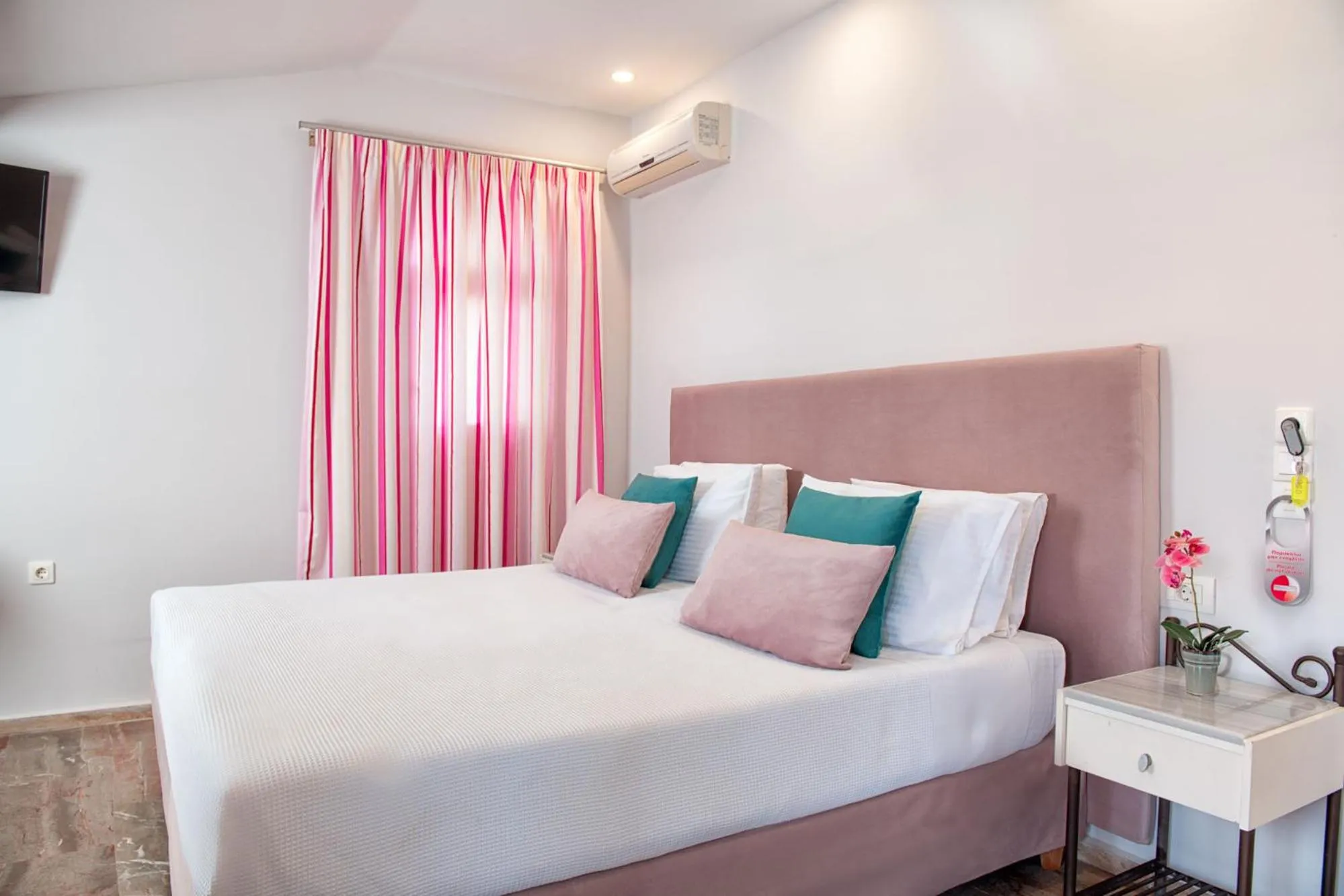 Bedroom, Bed in KORINA APART HOTEL KAVOS