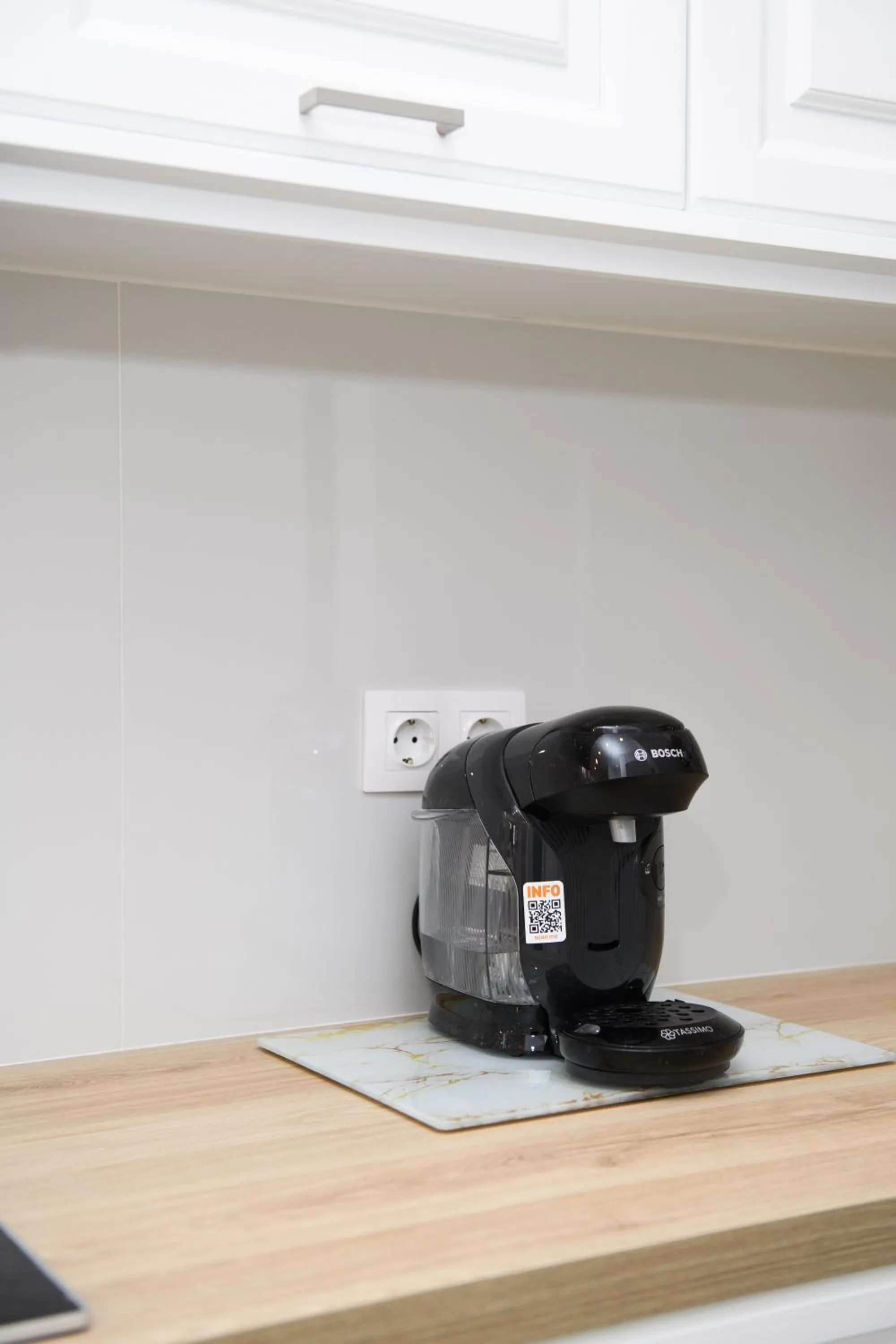 Kitchen or kitchenette in KORINA APART HOTEL KAVOS