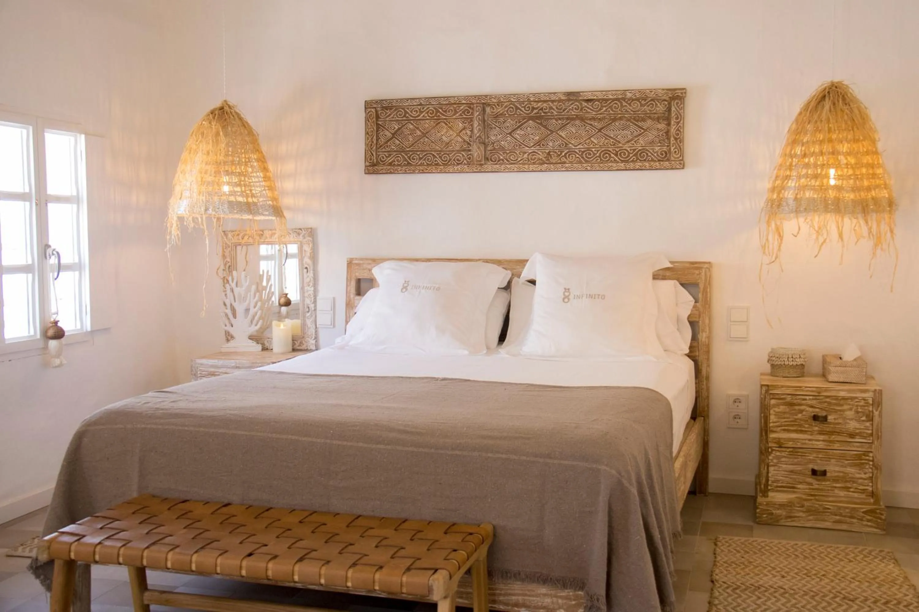 Bed in Infinito Hotel Boutique - Adults Only