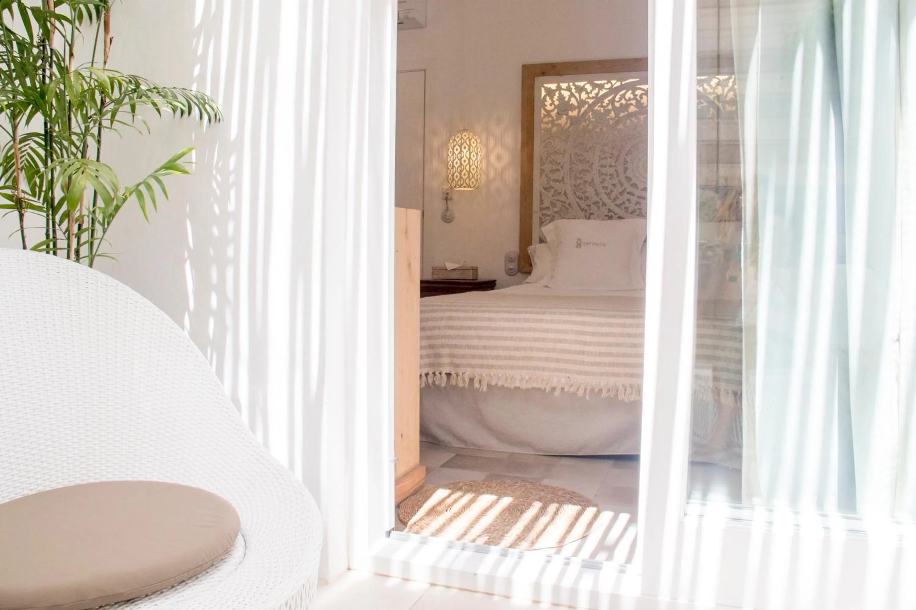 Bed in Infinito Hotel Boutique - Adults Only