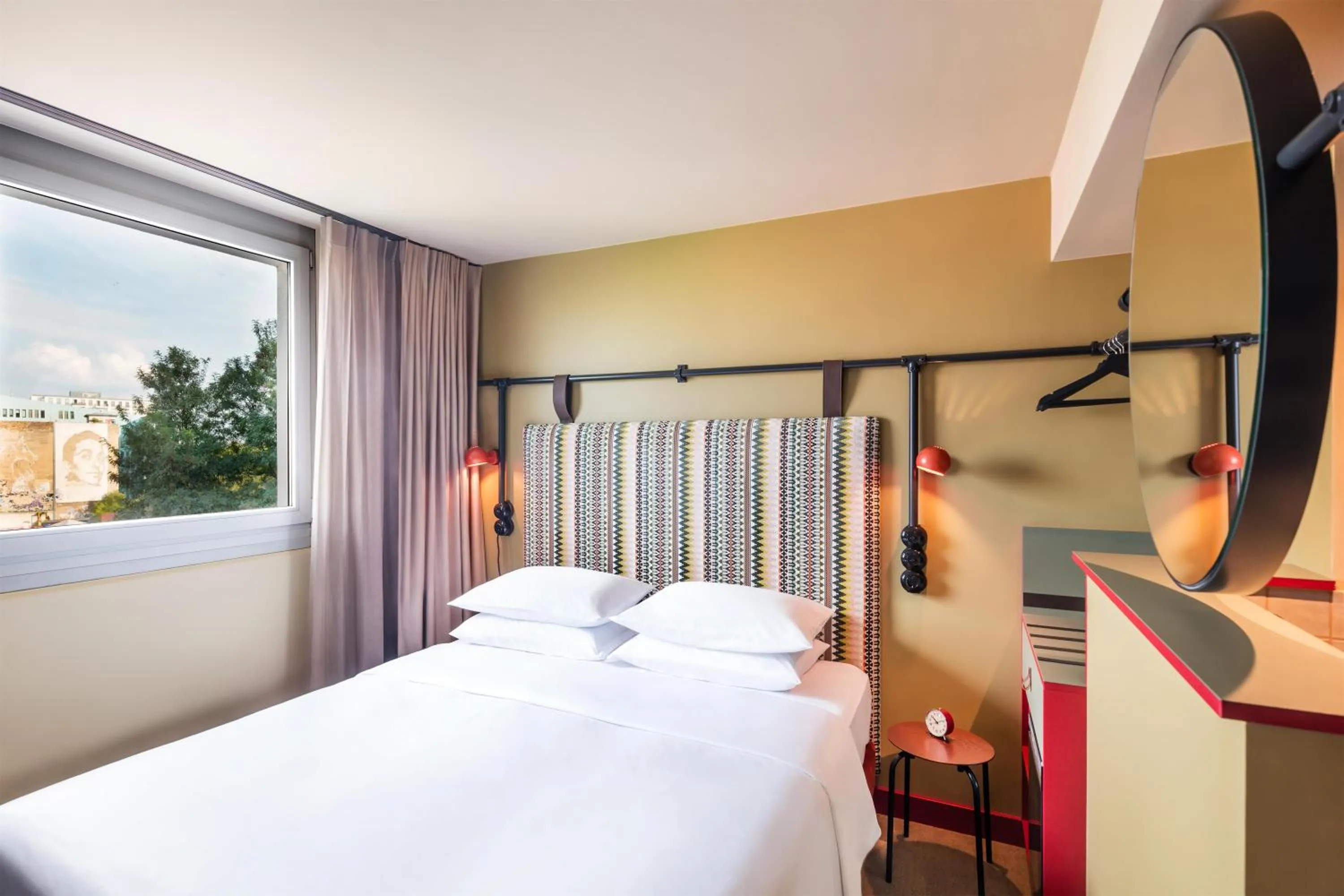 Bedroom, Bed in Me and All Hotel Berlin East Side, by Hyatt