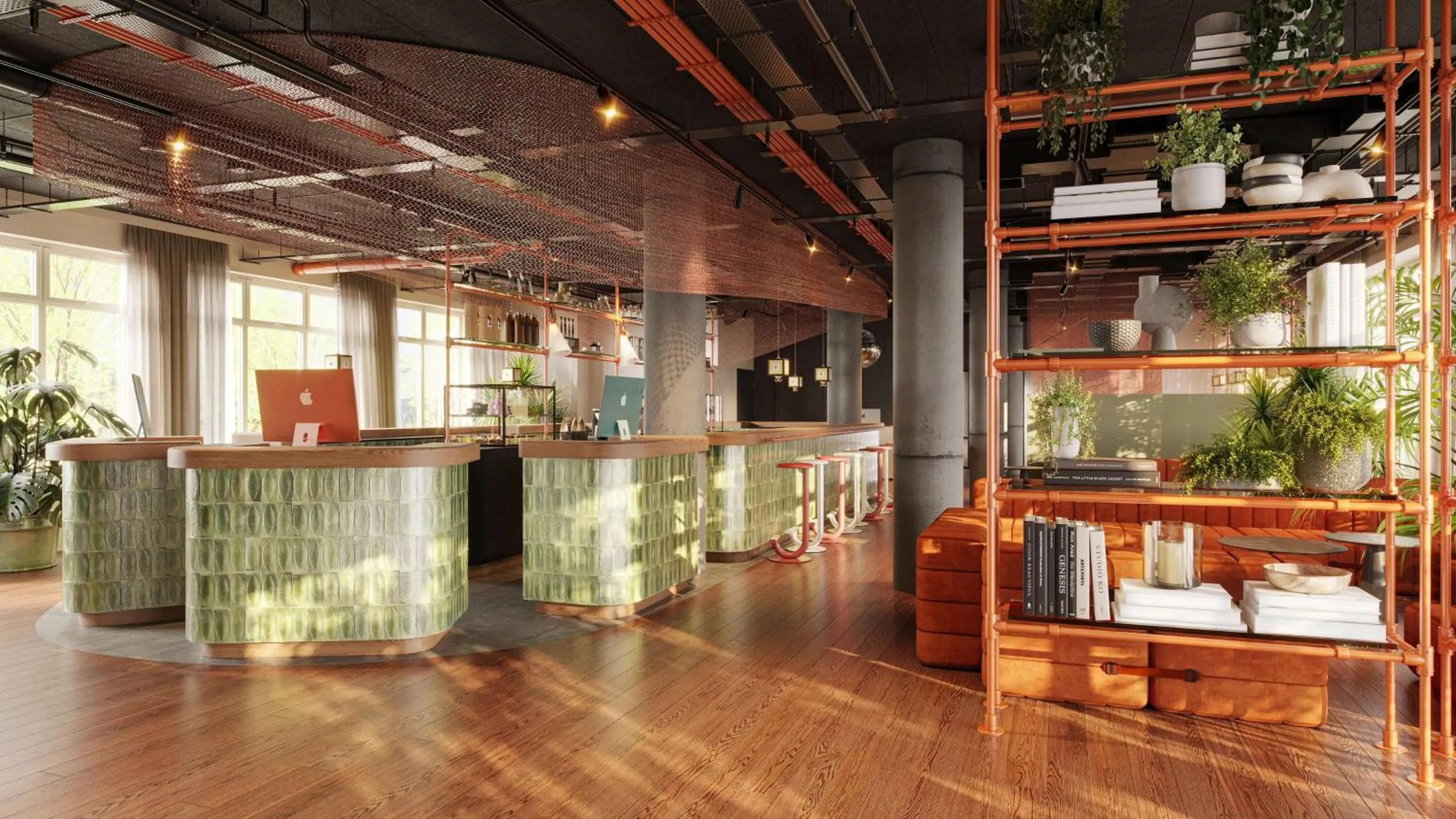 Lobby or reception, Lobby/Reception in ibis Berlin Ostbahnhof