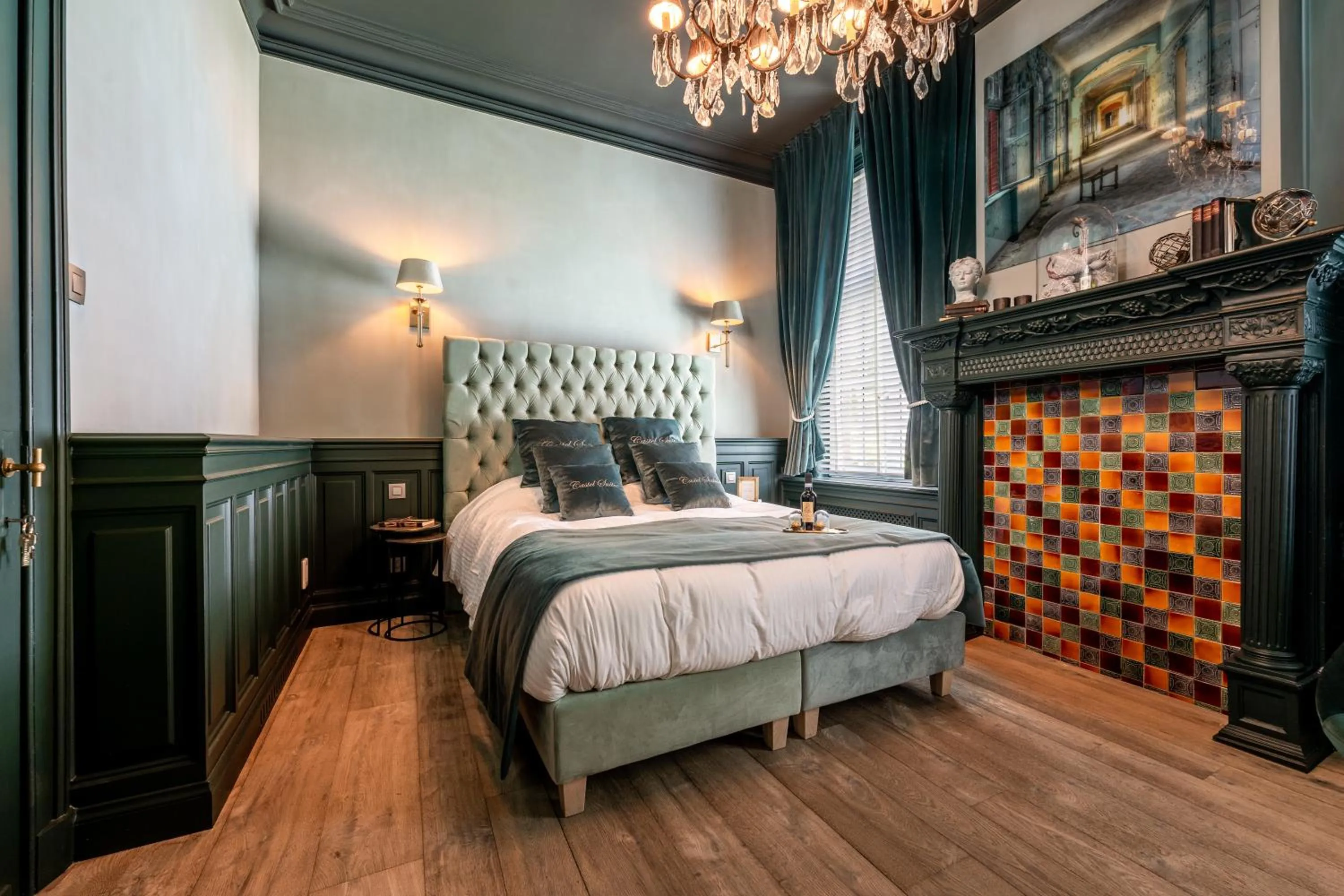 Bed in Castelsuites