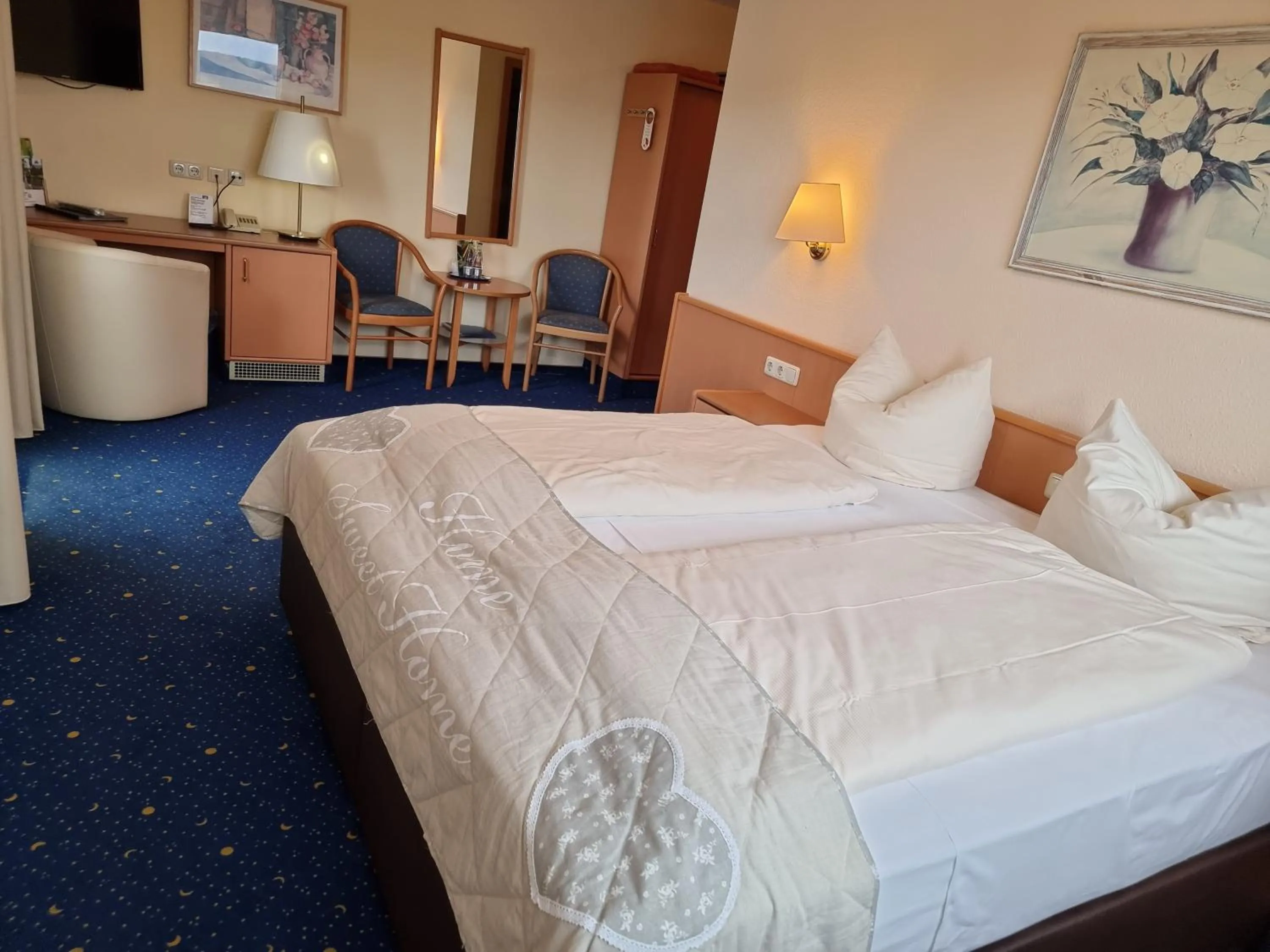 Photo of the whole room, Bed in Hotel Sonnenhof