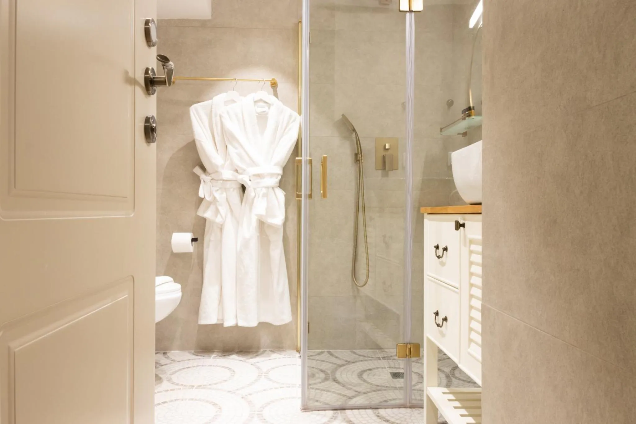 Bathroom in Mamilla View- Suites & Apt Hotel