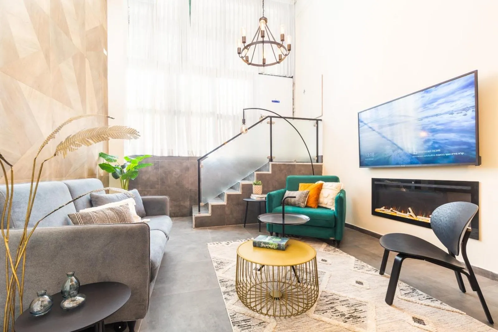 Living room in Mamilla View- Suites & Apt Hotel