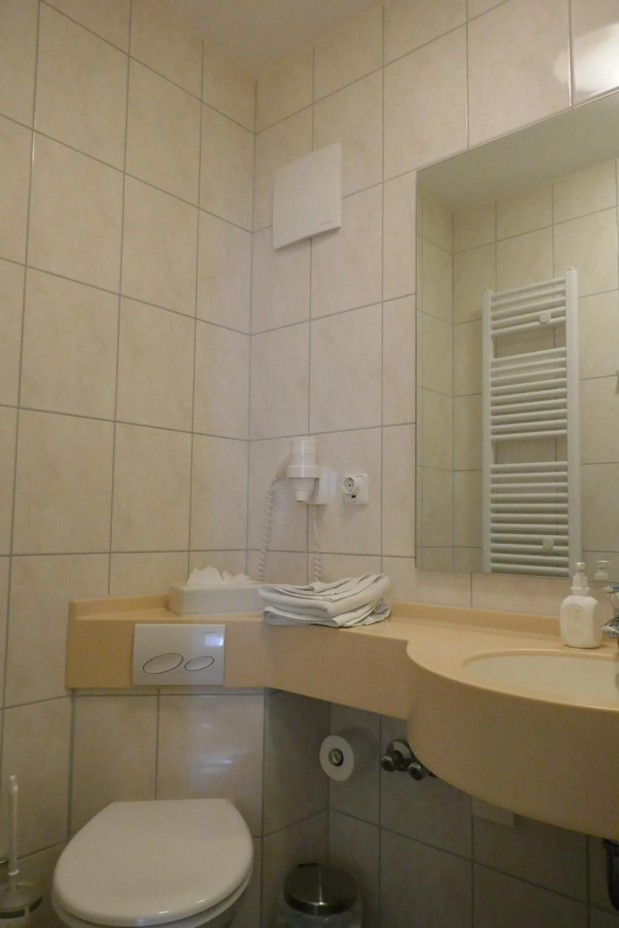 Shower in Hotel Villa Tummelchen