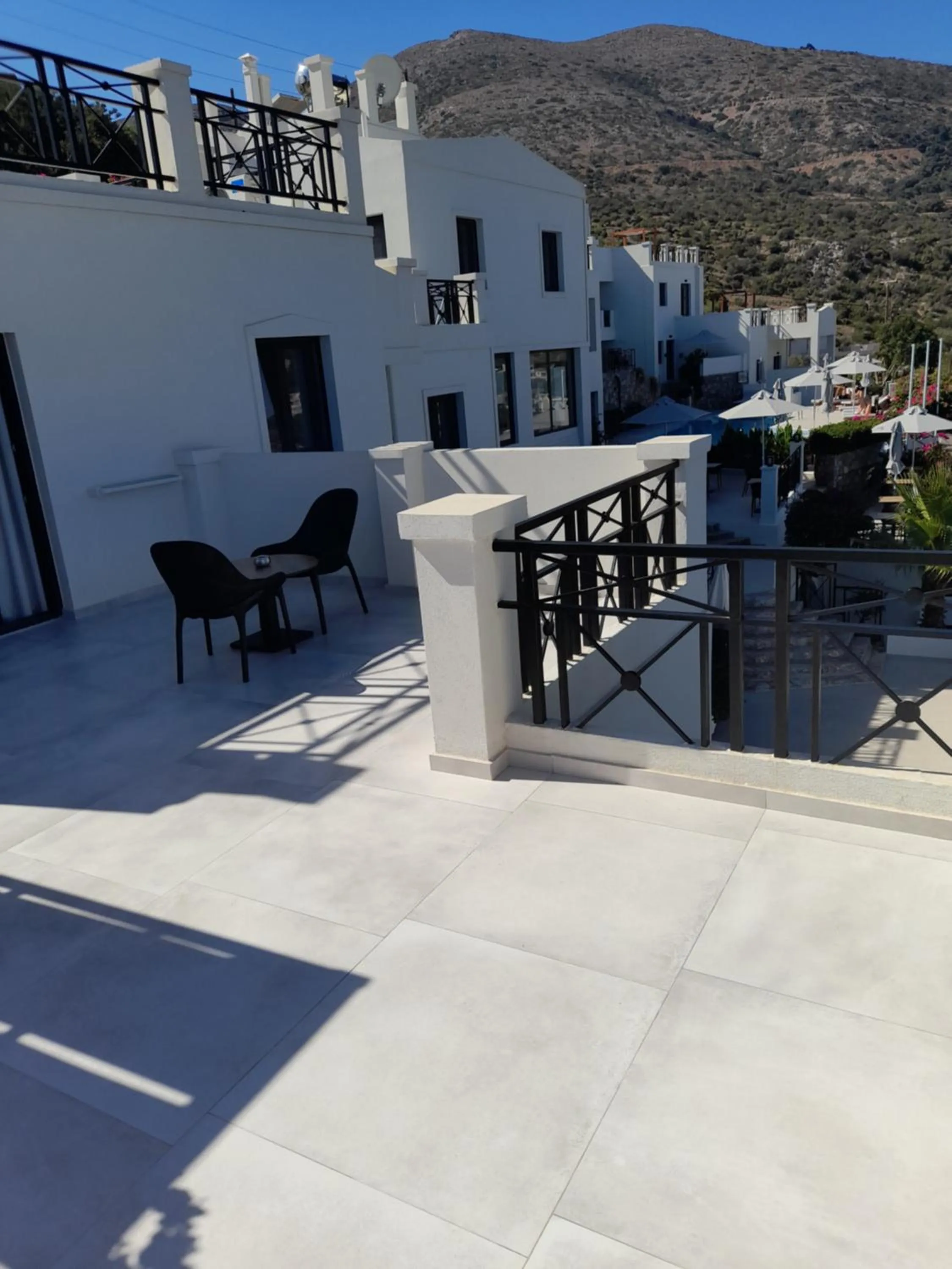 Balcony/Terrace in Minois Boutique Hotel