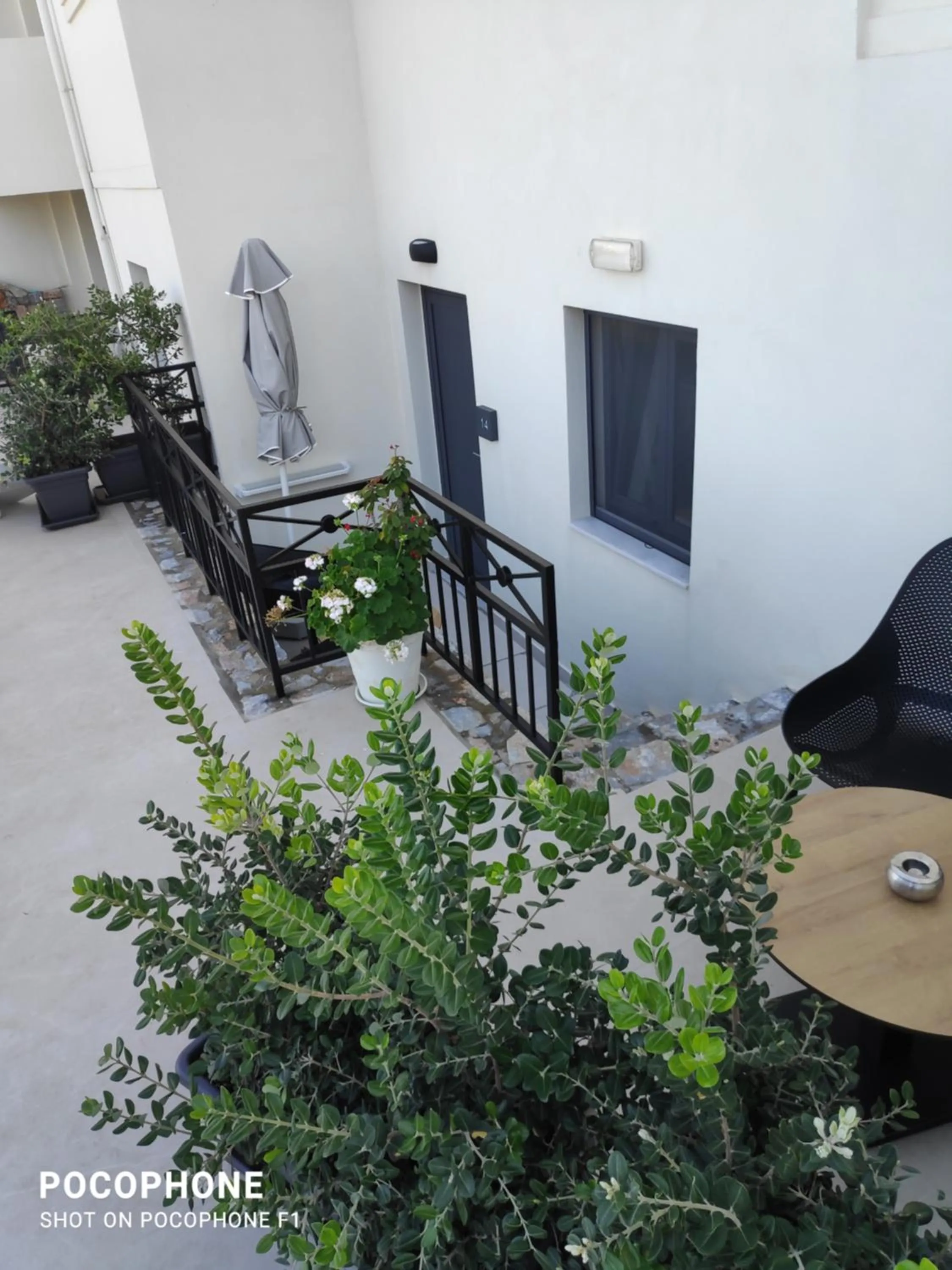 Balcony/Terrace in Minois Boutique Hotel