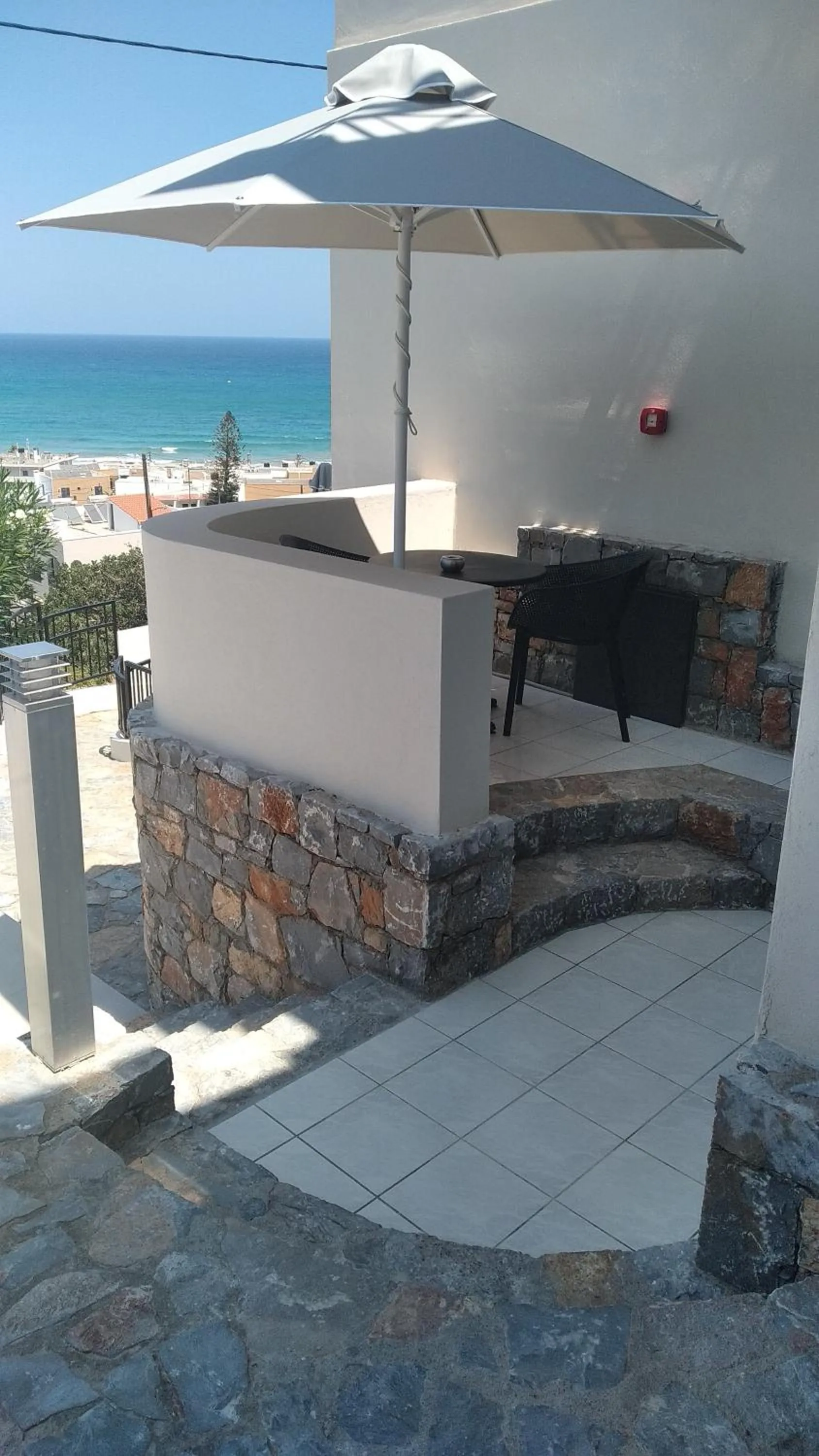 Balcony/Terrace in Minois Boutique Hotel