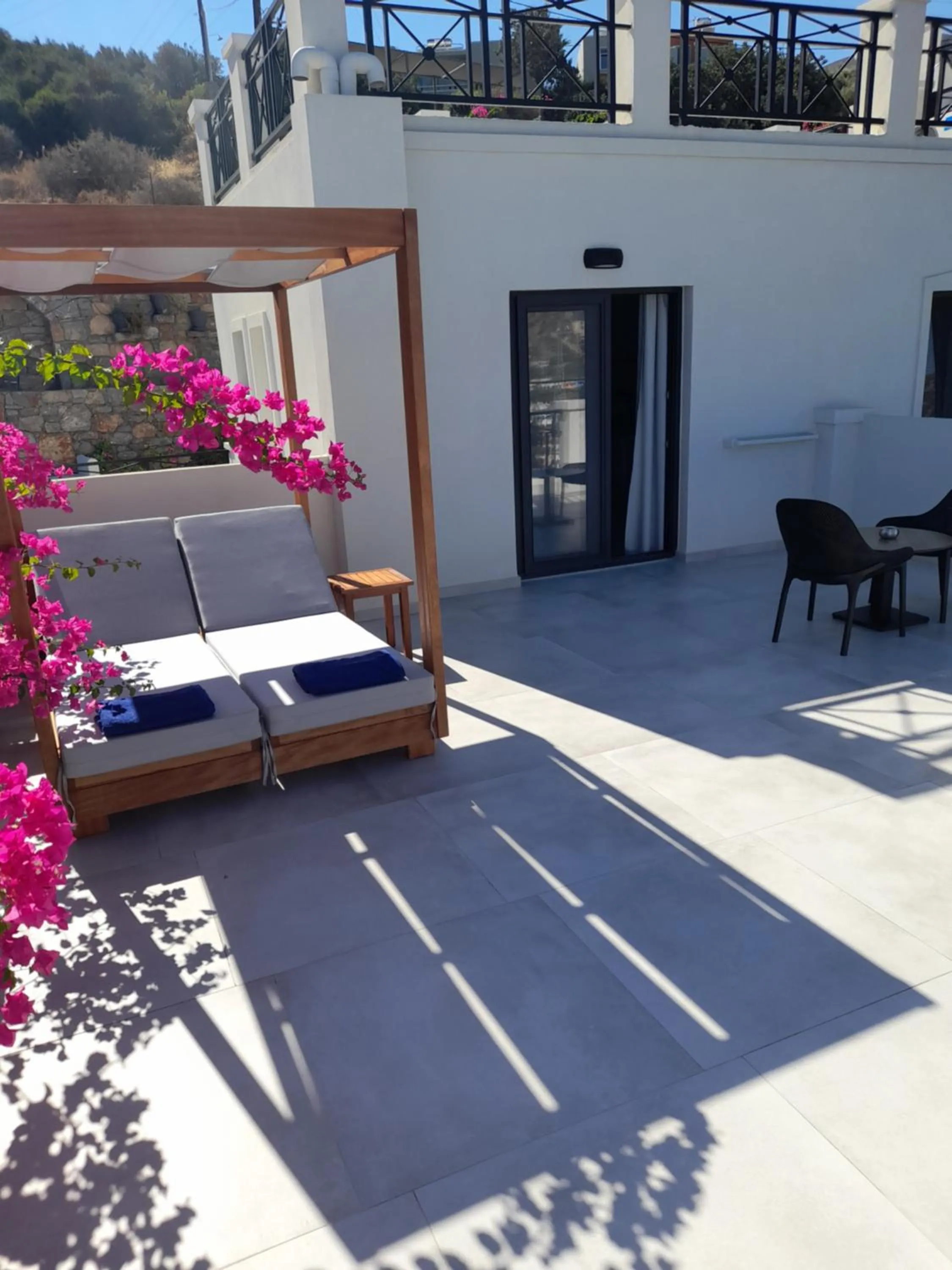 Balcony/Terrace in Minois Boutique Hotel