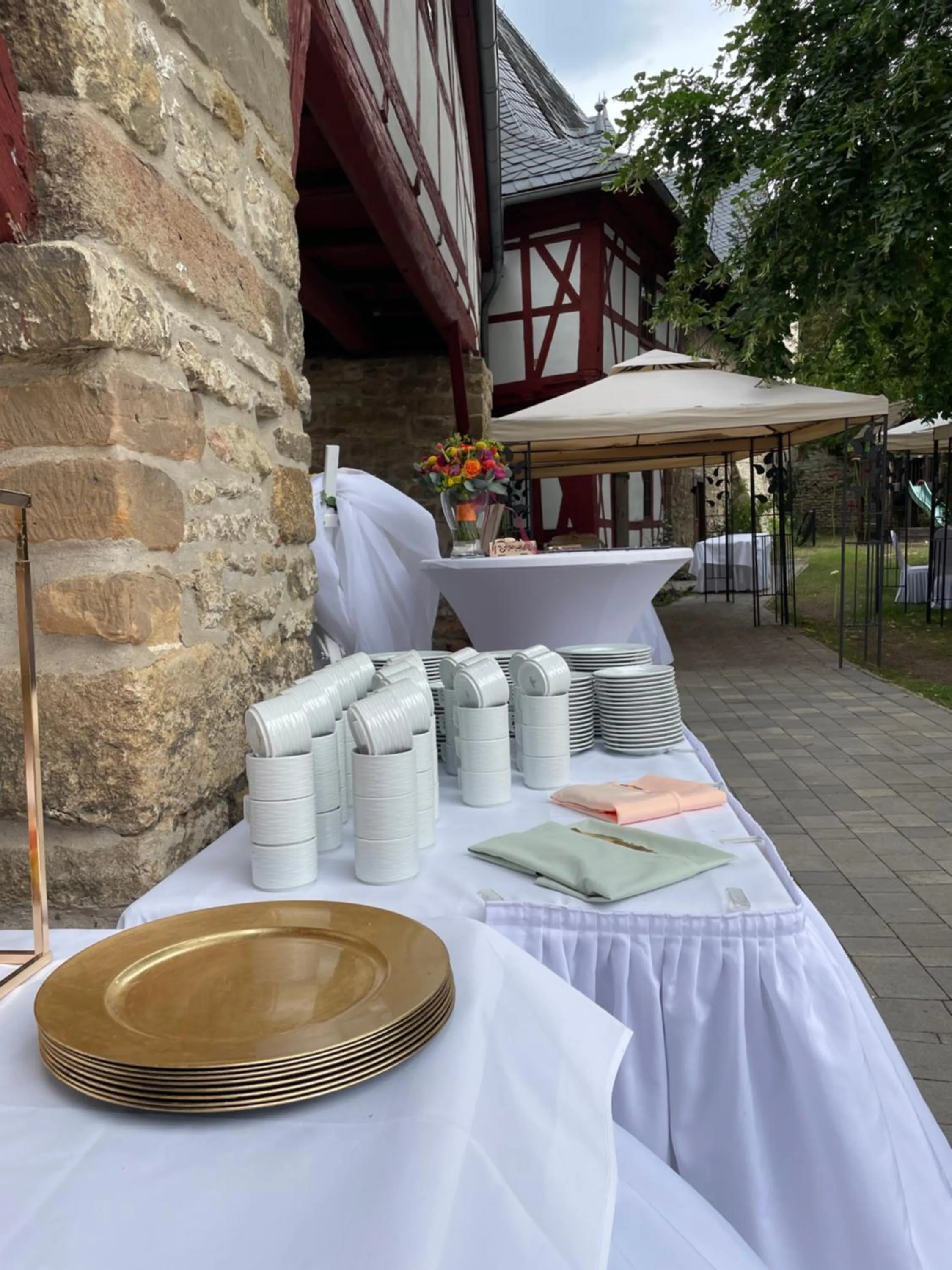 Garden in Schloss Beichlingen