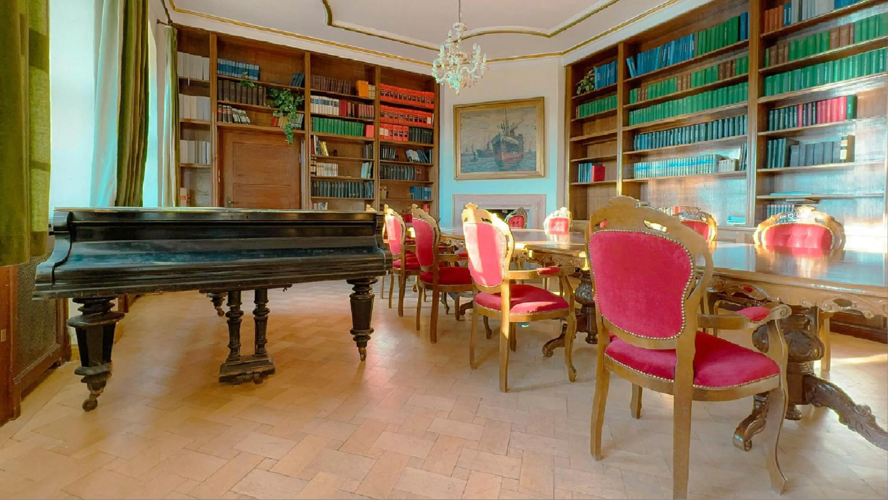 Library in Schloss Beichlingen
