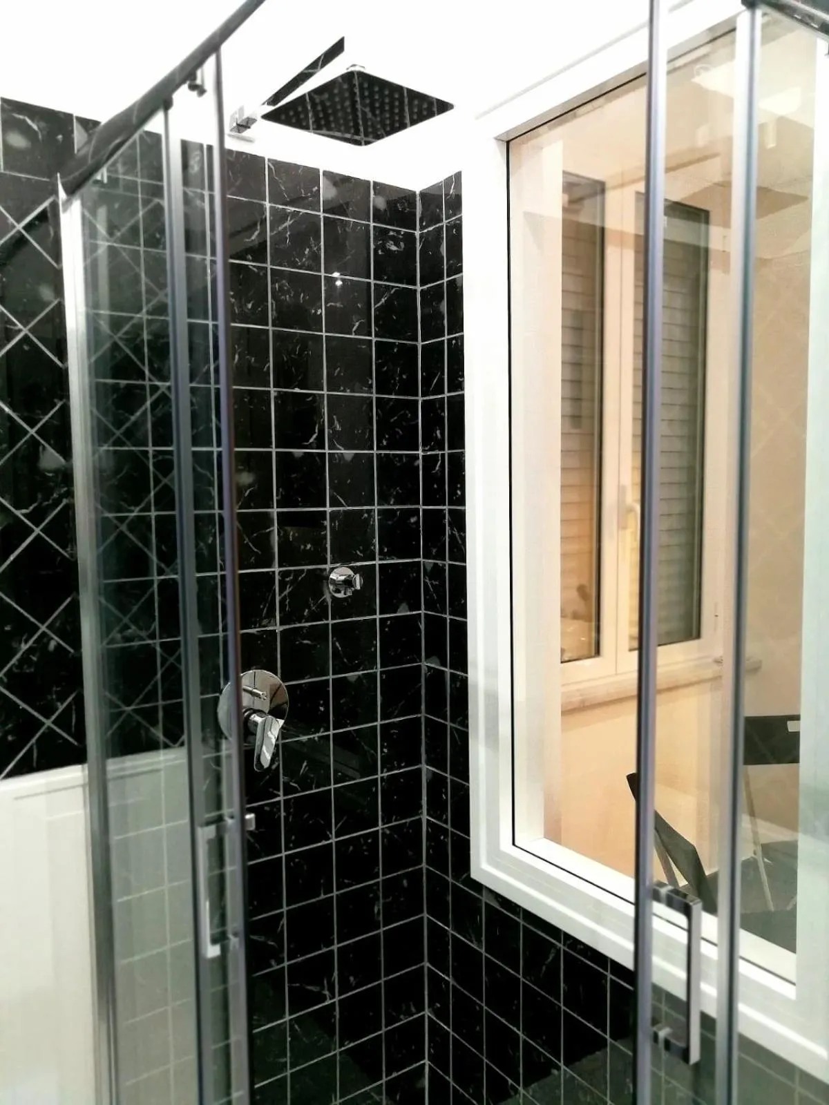 Shower in Lombardi Luxury Home
