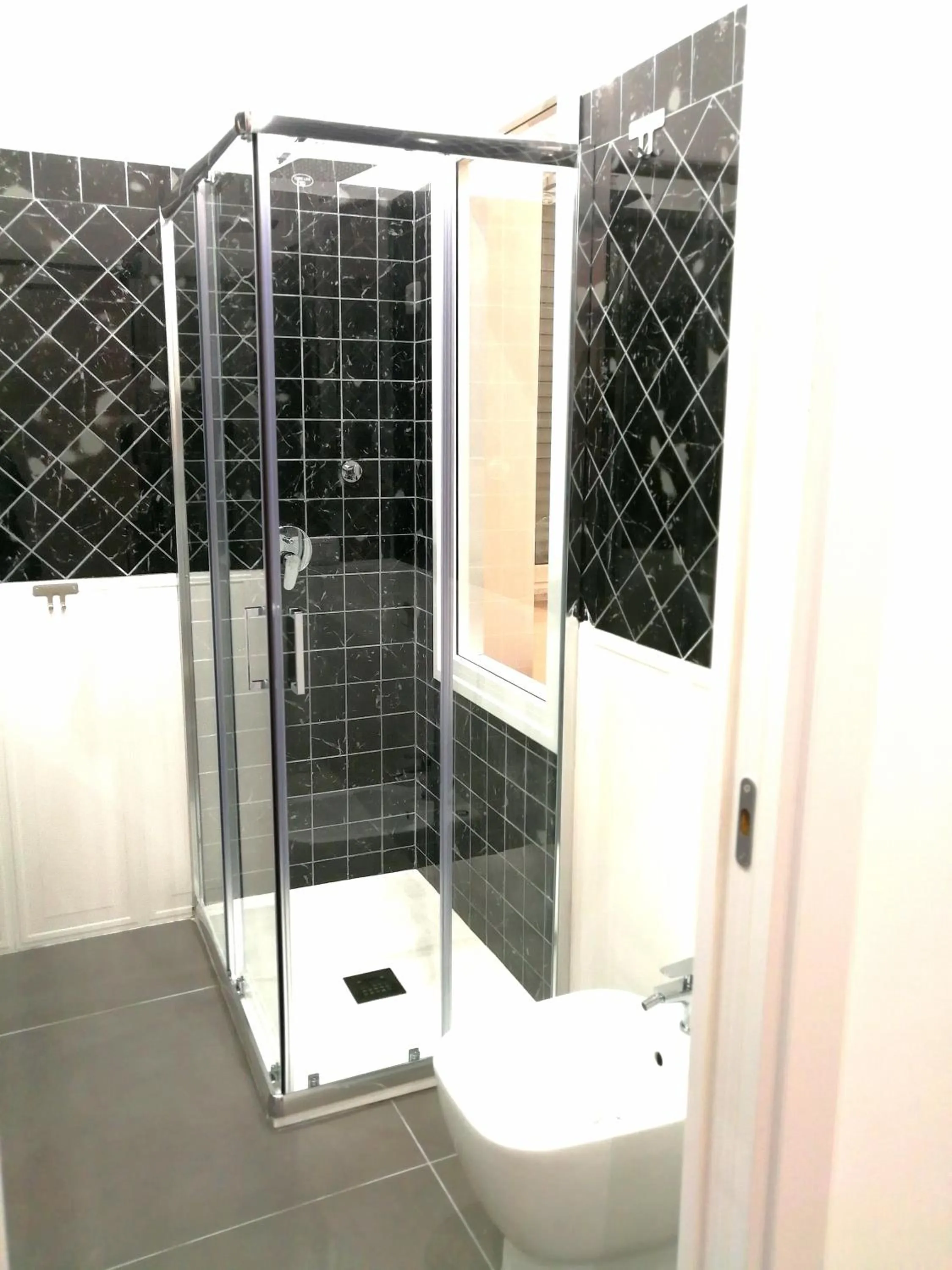 Shower in Lombardi Luxury Home