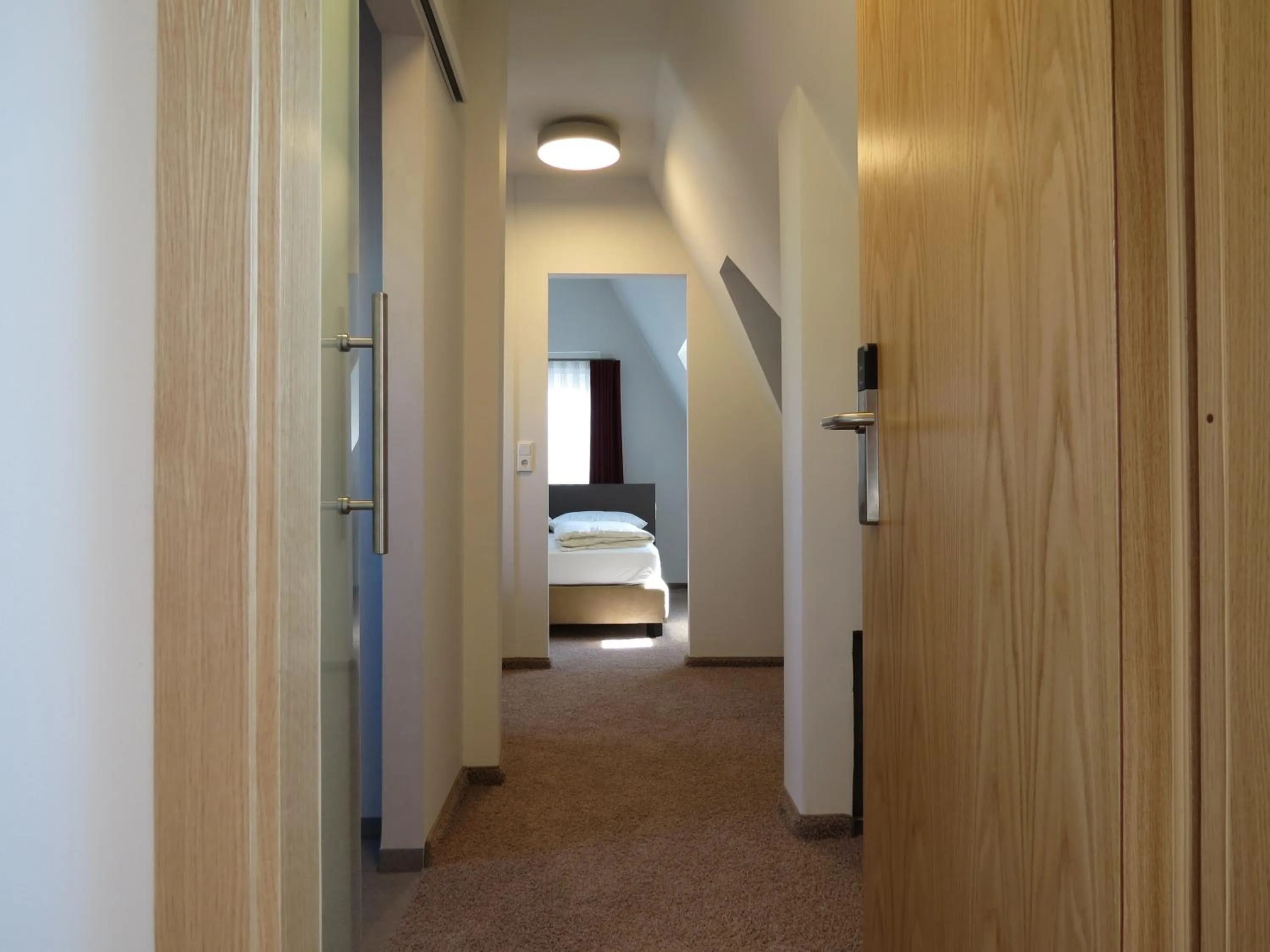 Bed in Hotel Neuthor