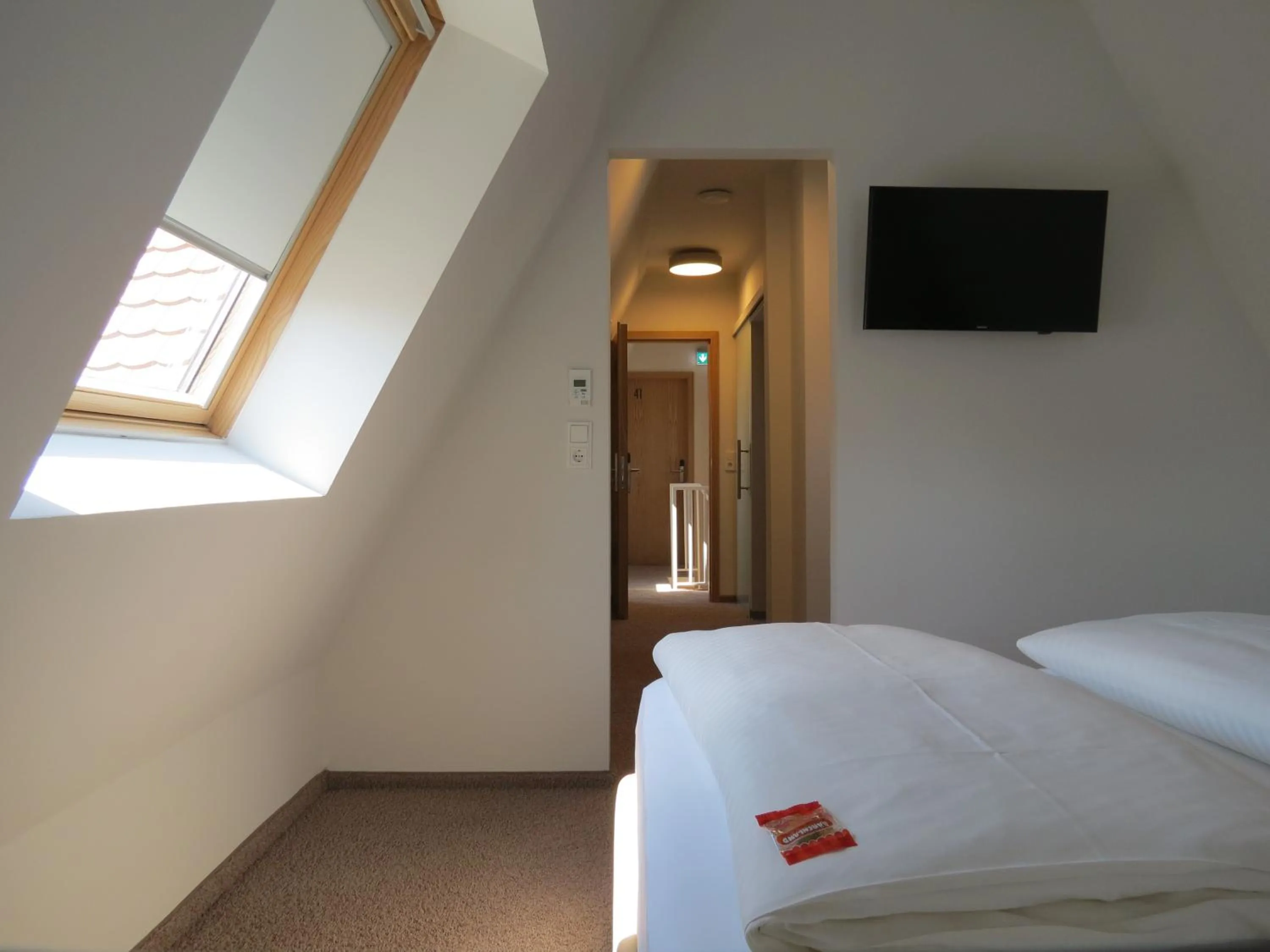 Bed in Hotel Neuthor