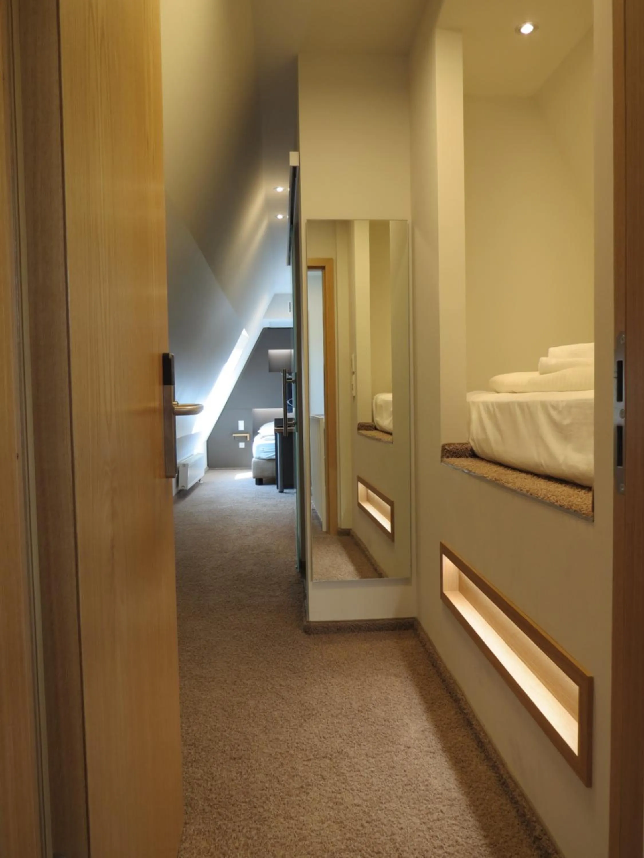 Bed in Hotel Neuthor