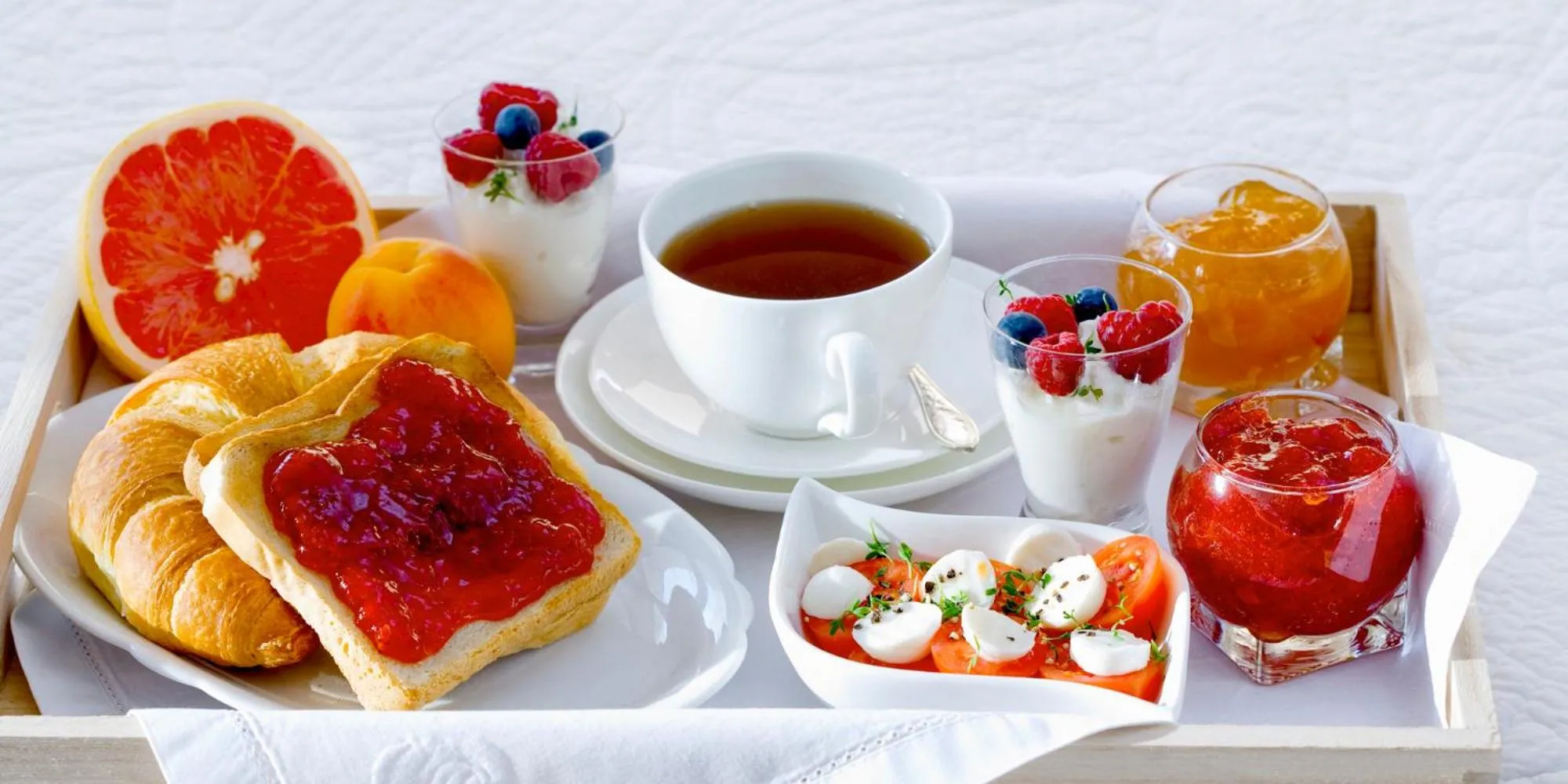 Food and drinks in B&B New Triscele